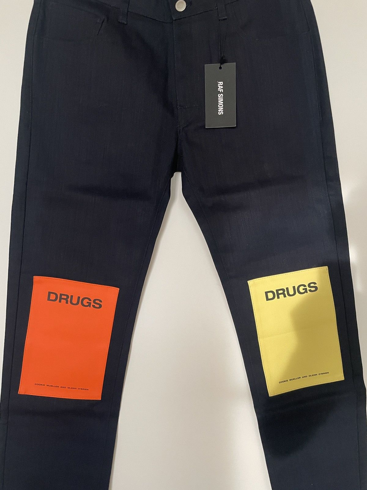 Raf Simons Raf simons drugs jeans Size US 31 - 2 Thumbnail