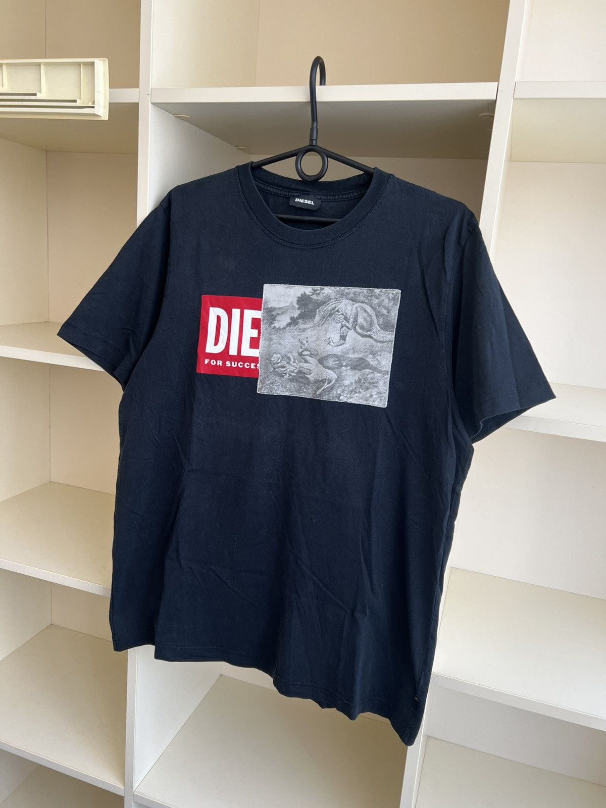 Diesel Diesel T-Shirt Black Size M Size US M / EU 48-50 / 2 - 3 Thumbnail