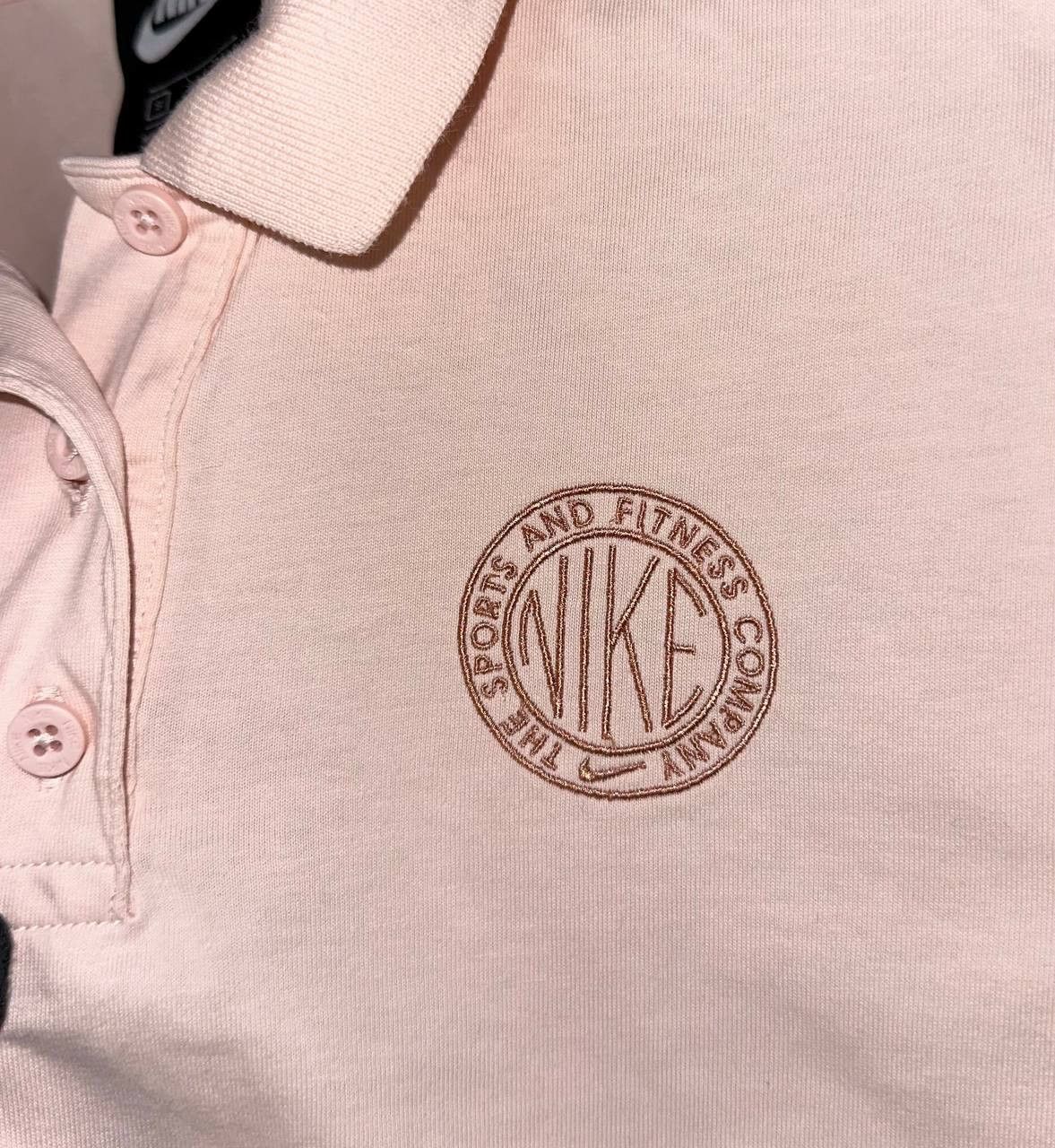 Nike Nike cropped polo t shirt Polo Shirt Neu Loose Fit cotton Size S / US 4 / IT 40 - 2 Thumbnail