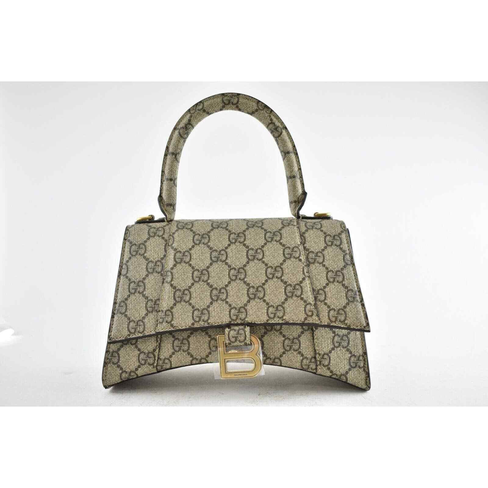 Gucci Gucci X Balenciaga Supreme Canvas GG Logo Top Handle Bag Size ONE SIZE - 3 Thumbnail