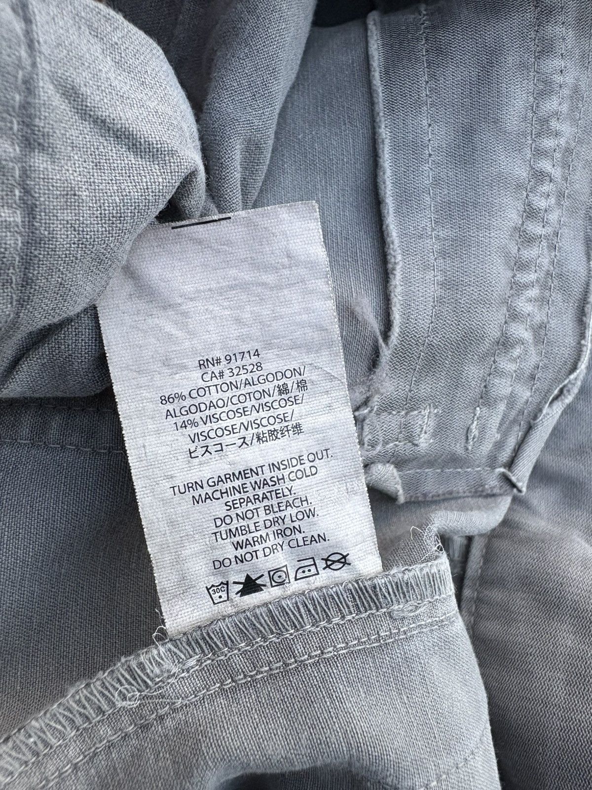 Armani Exchange Armani Exchange AX Multipocket Cargo Pants Size US 34 / EU 50 - 11 Thumbnail