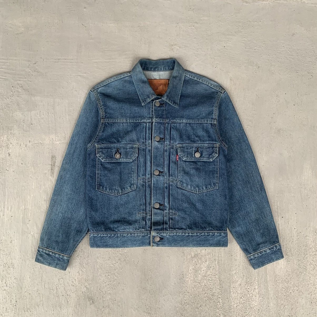 90s LEVI’S BIG E 2nd 507 Levi's Vintage Clothing Levis Type 2 jacket bigE selvedge lot: 507