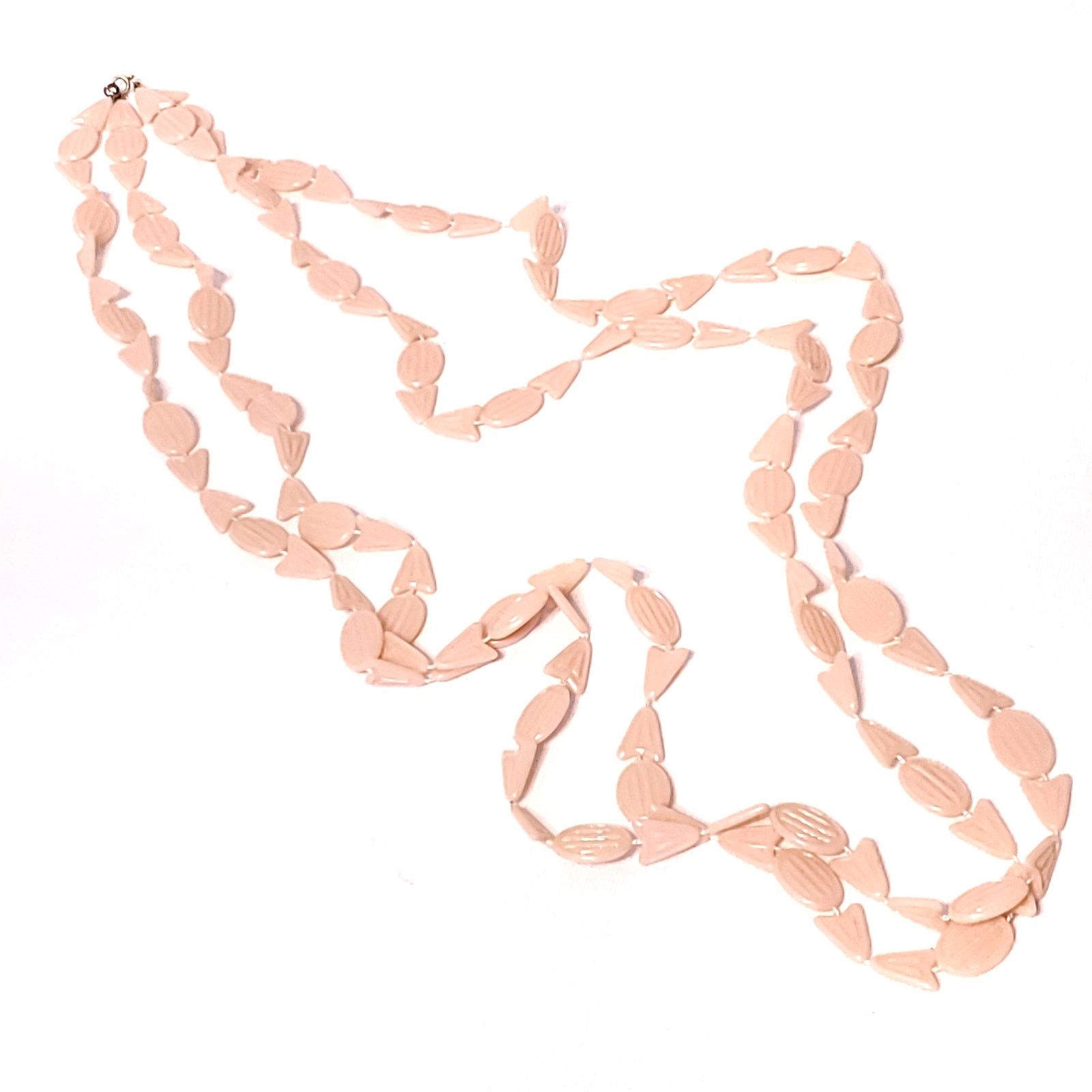 Other Vintage MCM Retro Necklace in Pink long Size ONE SIZE - 1 Thumbnail