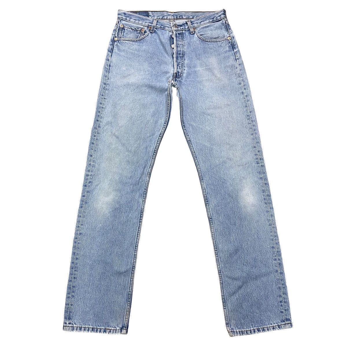 Levi's Vintage 90s Levis 501 Lightwash Jeans Size US 32 / EU 48 - 1 Thumbnail