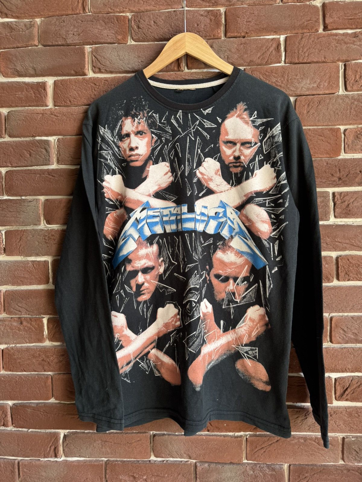 Band Tees Metallica Y2k Vintage Band Tee Metal Band Tshirt Longsleeve Size US M / EU 48-50 / 2 - 1 Thumbnail