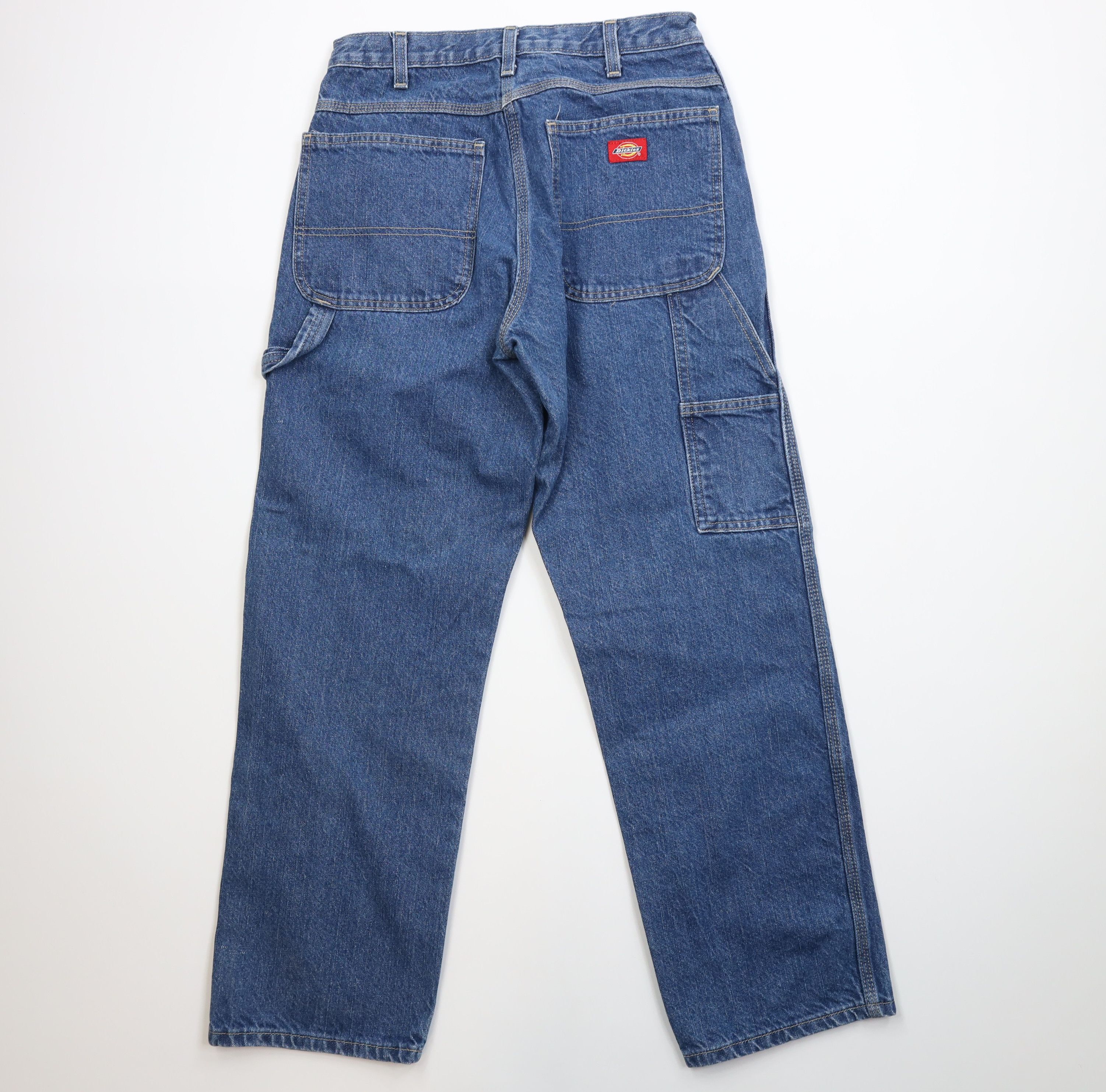 Dickies Vintage Y2K Dickies Wide Leg Dungaree Denim Jeans Size US 32 / EU 48 - 9 Thumbnail