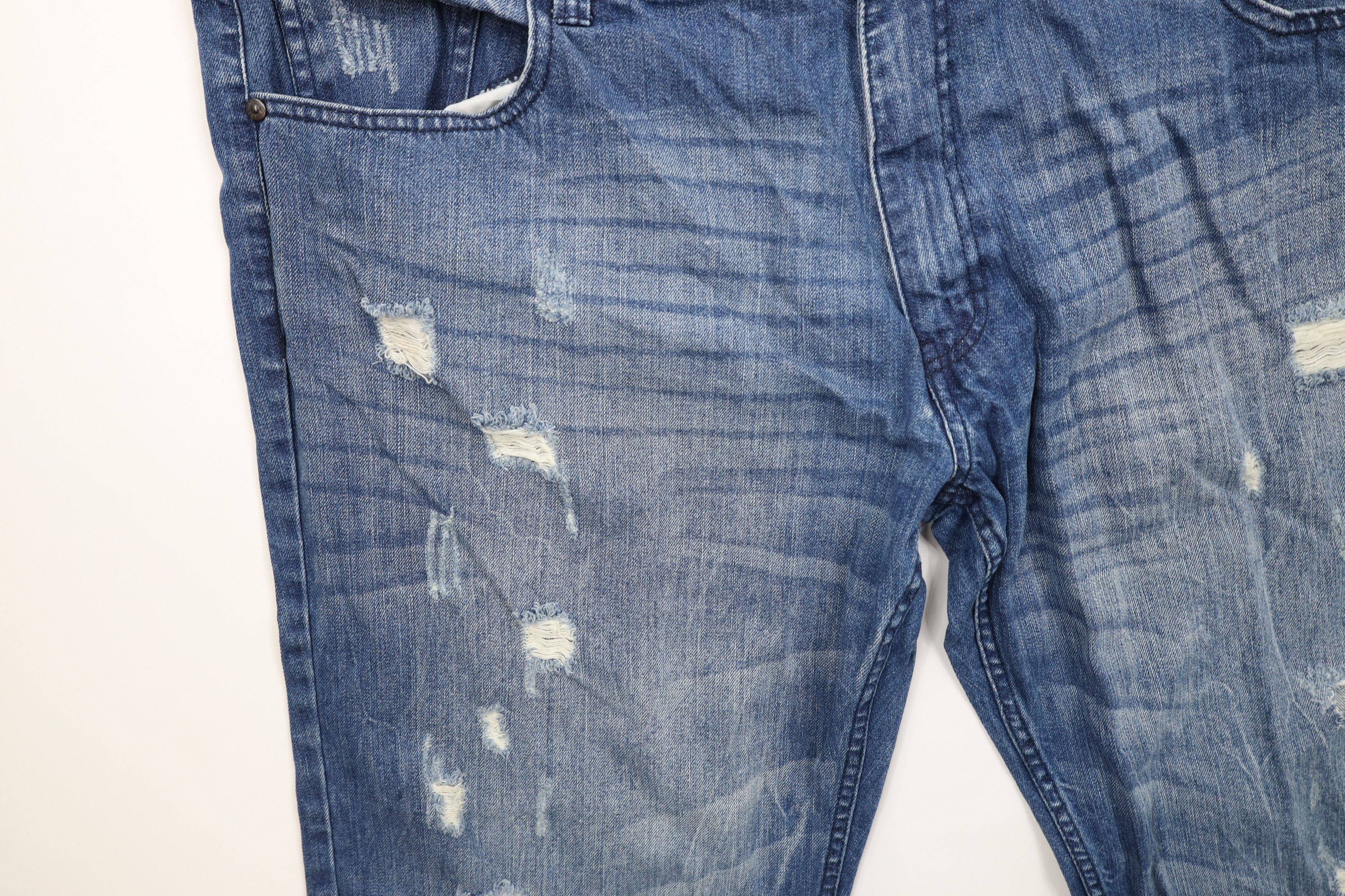 Akademiks Vintage Y2K Akademiks Baggy Wide Leg Denim Jeans Blue Size US 44 / EU 60 - 6 Thumbnail