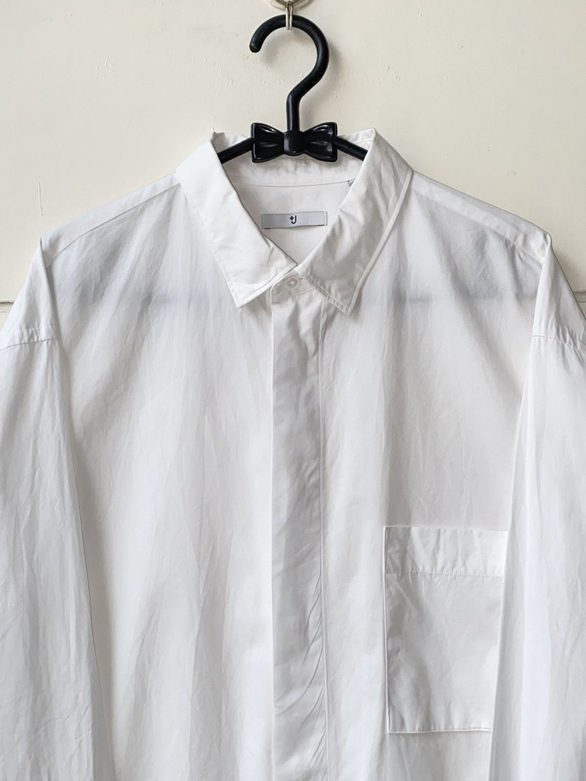 Jil Sander JIL SANDER x UNIQLO White Shirt Size US L / EU 52-54 / 3 - 11 Thumbnail