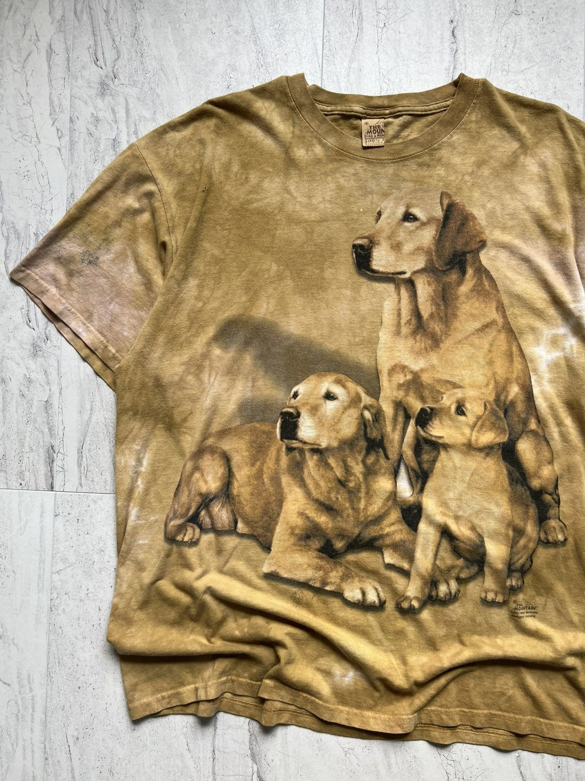 Vintage Vintage 90’s The Mountain Labrador Retriever Promo T Shirt Size US XL / EU 56 / 4 - 1 Thumbnail