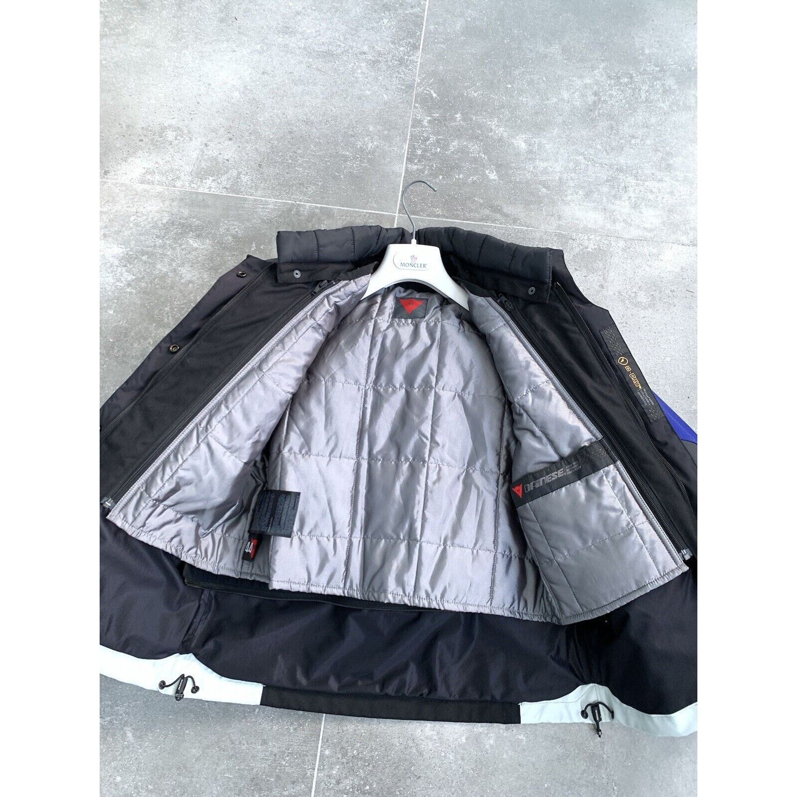 Dainese Mens DAINESE D-Dry Racing Rallye Moto Biker Jacket Coat SZ S Size US S / EU 44-46 / 1 - 11 Thumbnail