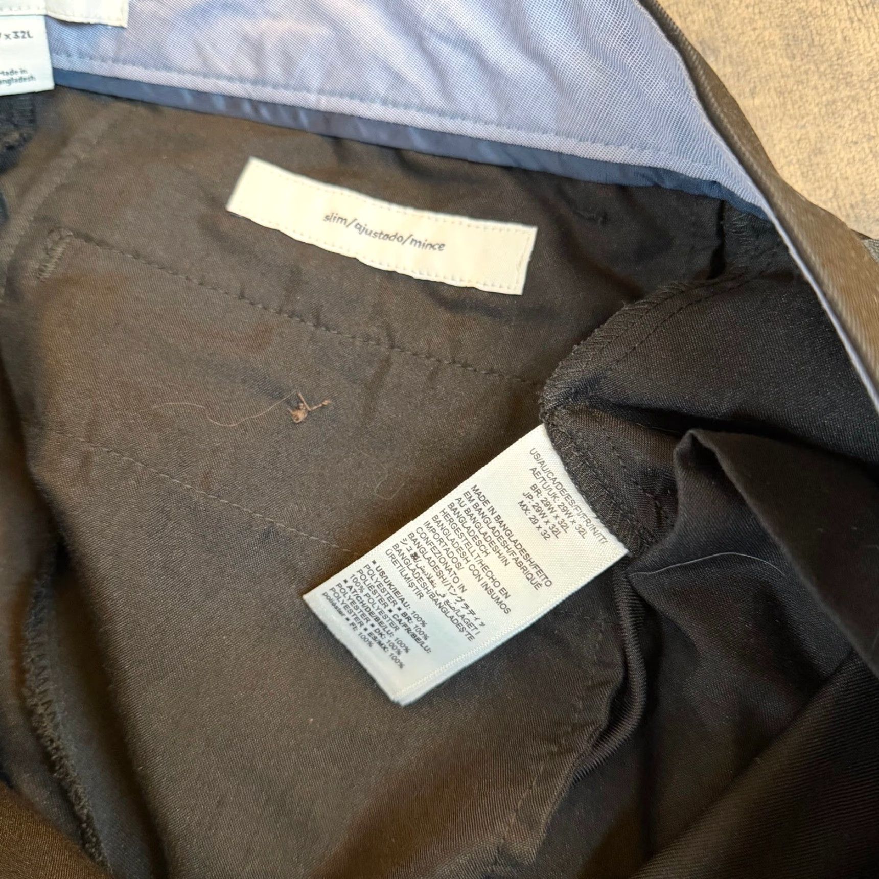 Essentials VINTAGE: No - (Note: Original contains no vintage flag; cannot add words not in title) Size US 29 - 6 Thumbnail