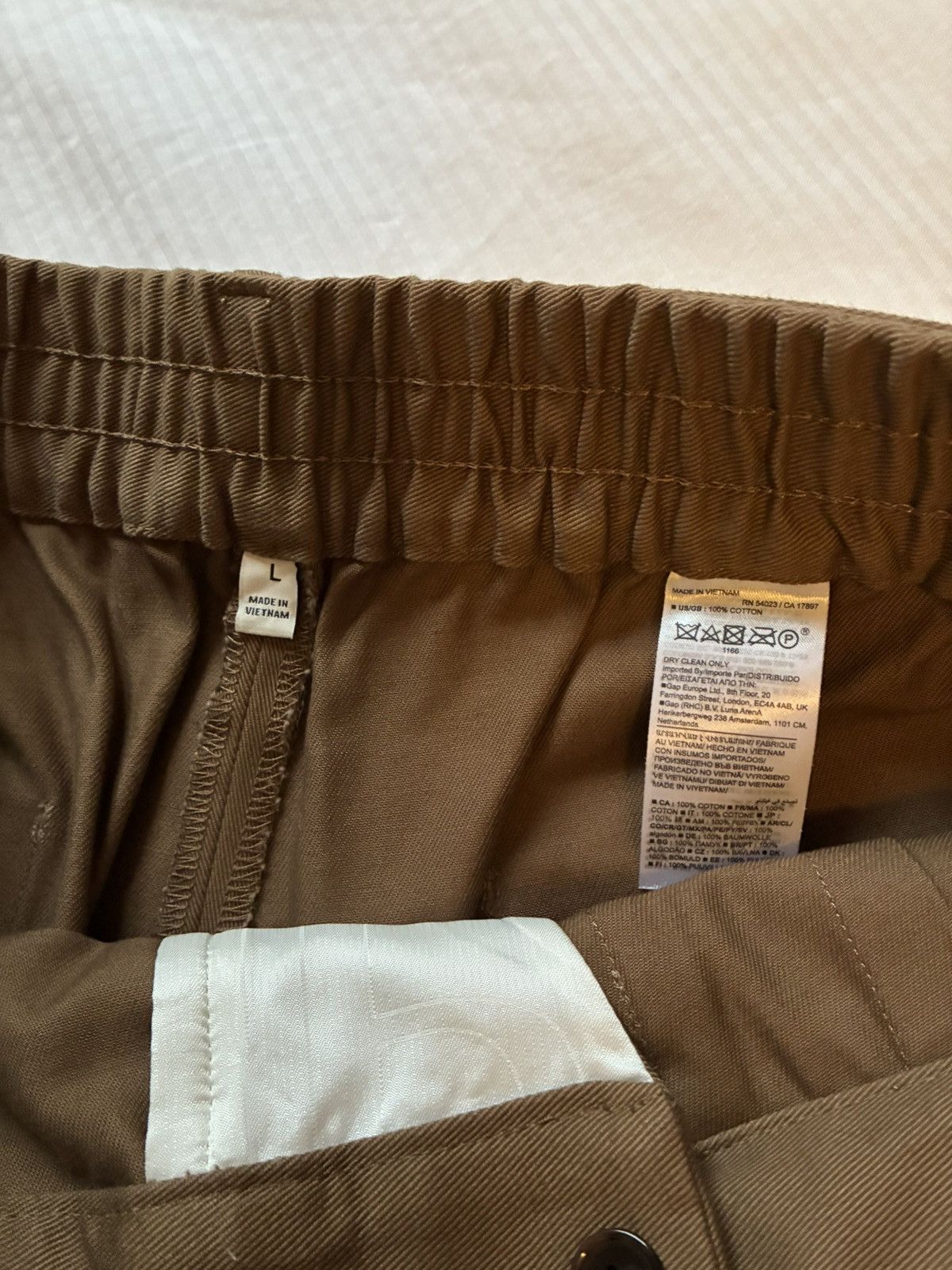 Banana Republic × Peter Do RARE Peter Do x Banana Republic wide belted pants Size US 34 / EU 50 - 4 Thumbnail