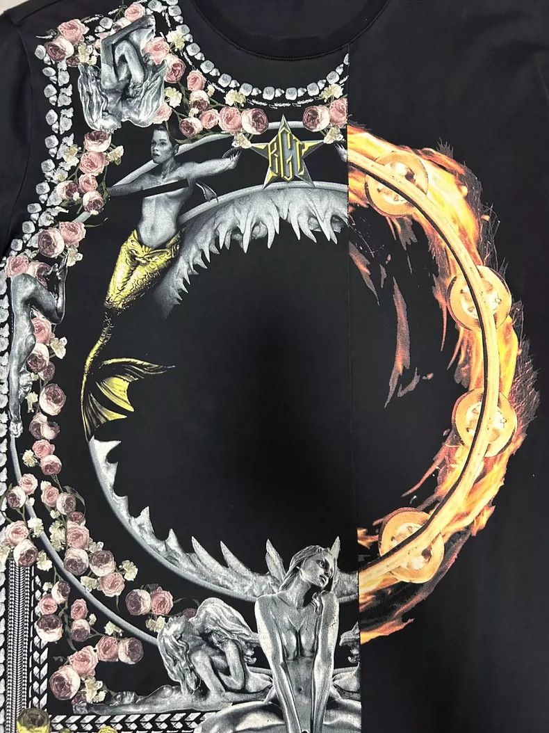 Givenchy Givenchy Classic Dual-color Pattern, Shark and Flame Motif Size US M / EU 48-50 / 2 - 3 Thumbnail