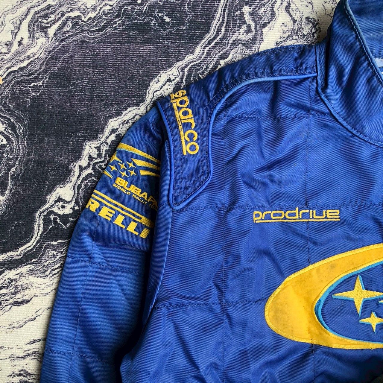 Vintage Vintage Sparco x Subaru WRT Rally Jacket – Made in Italy Size US L / EU 52-54 / 3 - 3 Thumbnail