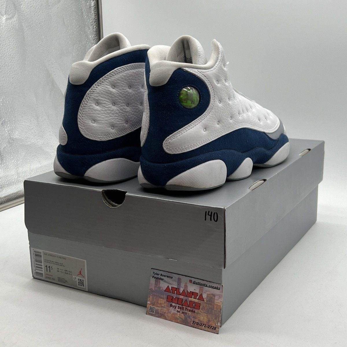 Jordan Brand Air Jordan 12 French blue Size US 11.5 / EU 44-45 - 5 Thumbnail