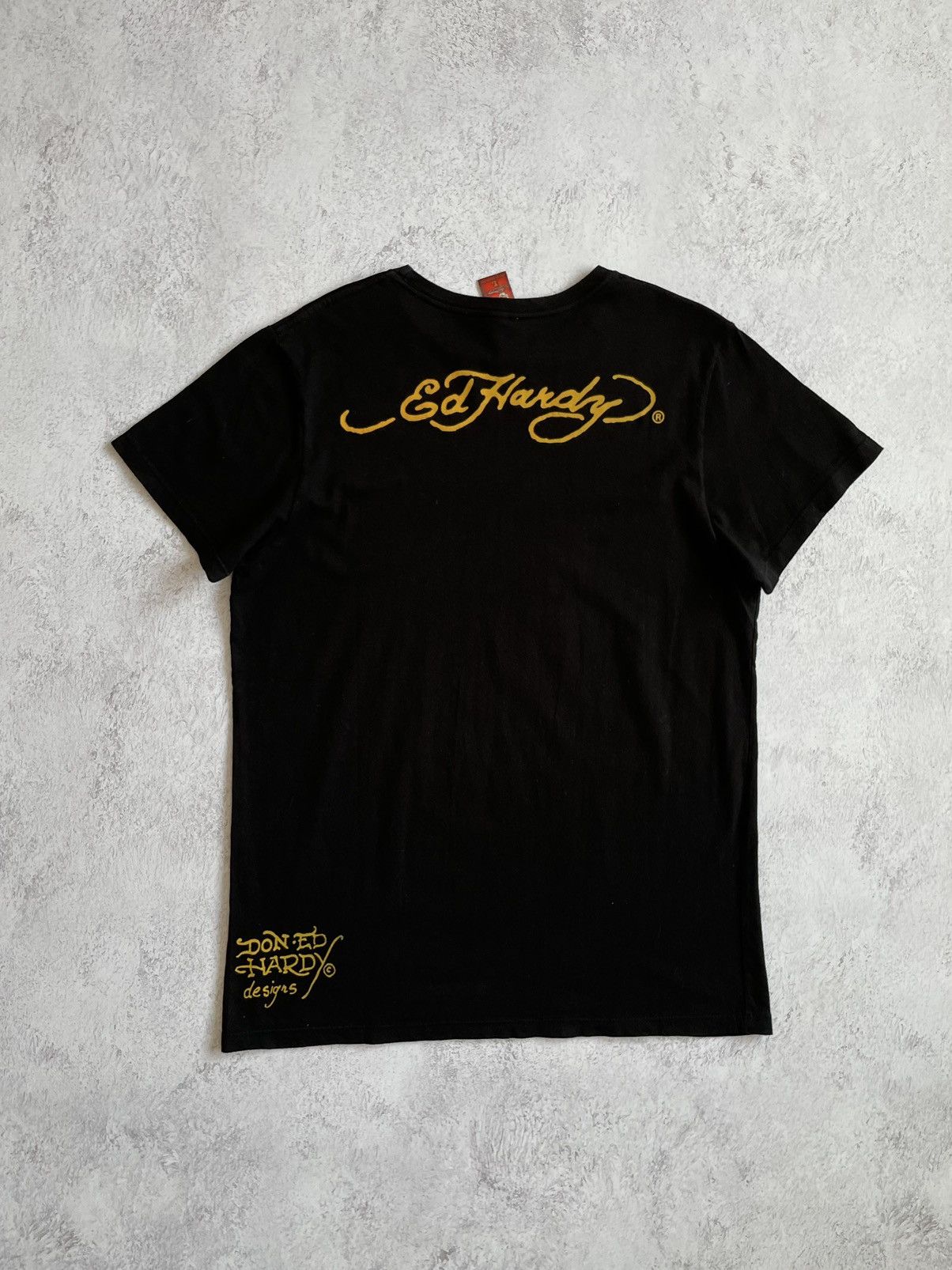 Ed Hardy Vintage Tee Ed Hardy Black T-Shirt L Size US L / EU 52-54 / 3 - 4 Thumbnail