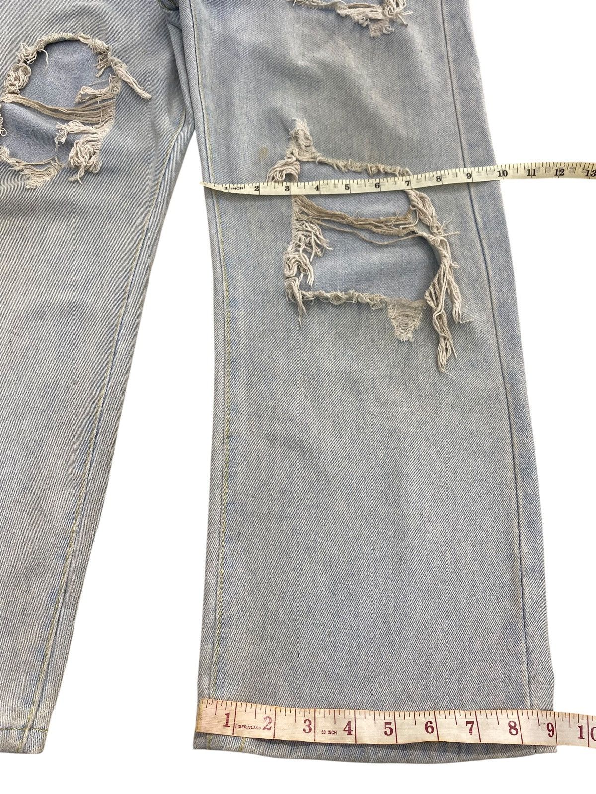 Japanese Brand Japanese Brand Distressed Style Light Jeans Size US 28 / EU 44 - 12 Thumbnail