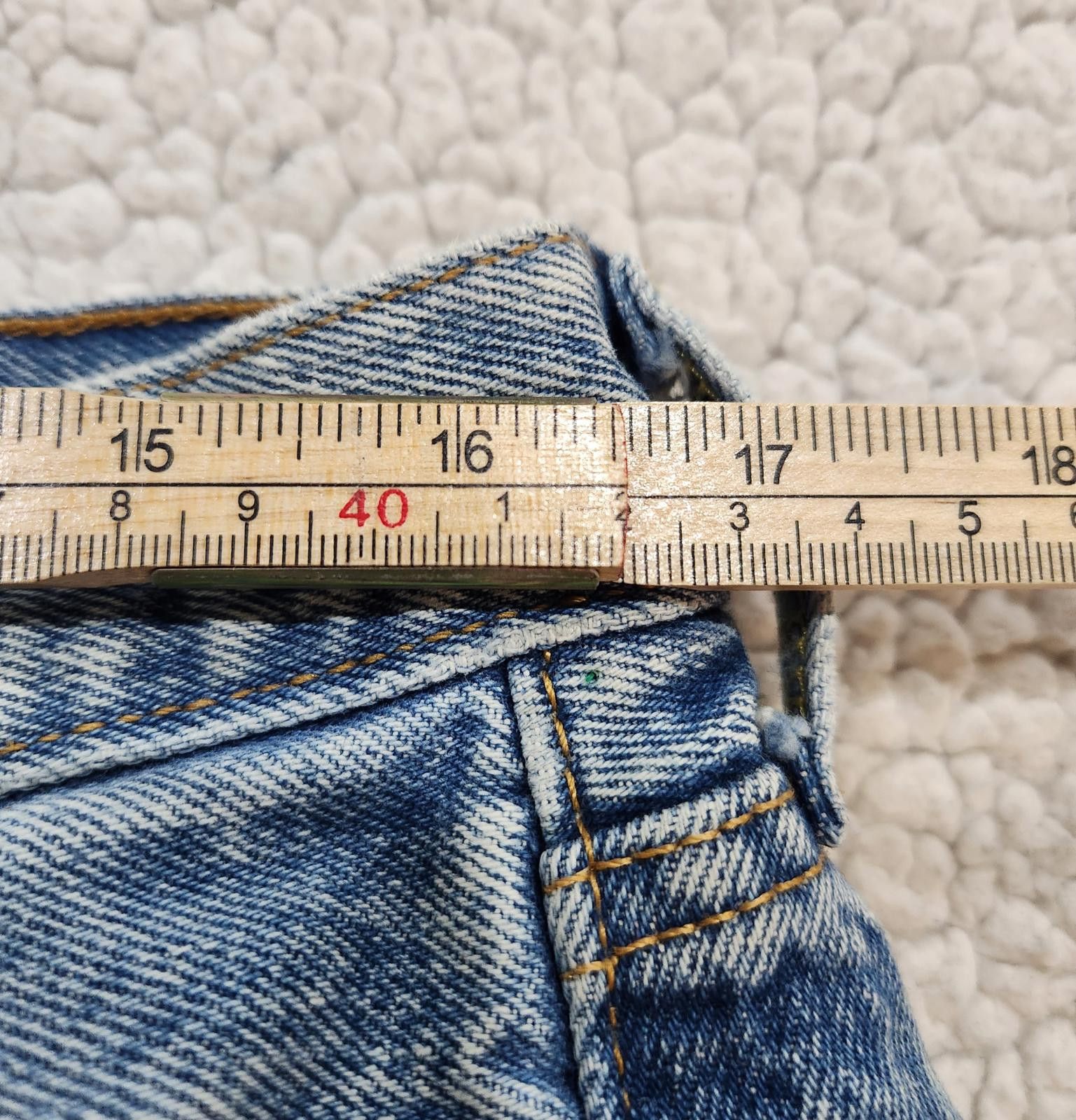Levi's Levi's Mens 501 Button Fly Straight Leg Jeans Size US 34 / EU 50 - 7 Thumbnail