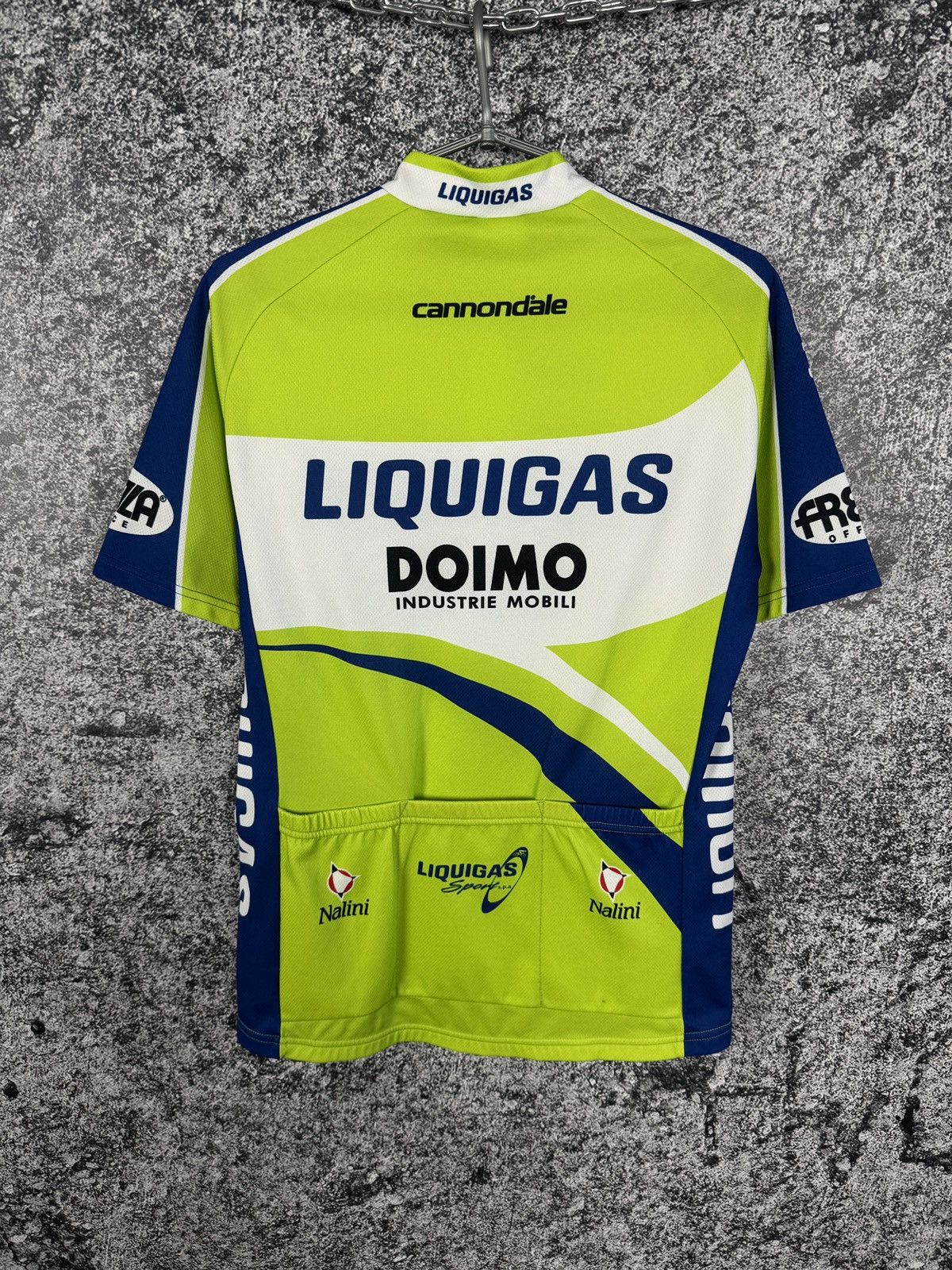 Other Nalini 1/4 Zip Cycling Jersey Liquigas Bike Shirt Size 5 Size US L / EU 52-54 / 3 - 10 Thumbnail