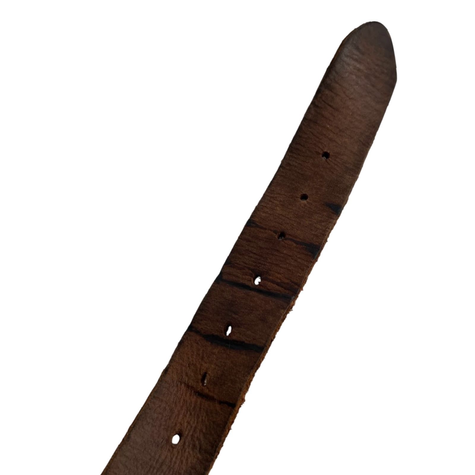 Levi's Levi's Belt Men Brown Leather 33”‑39” Adjustable 1.5” Buckle Leather Weathered Regular XL Mens Size ONE SIZE - 5 Thumbnail