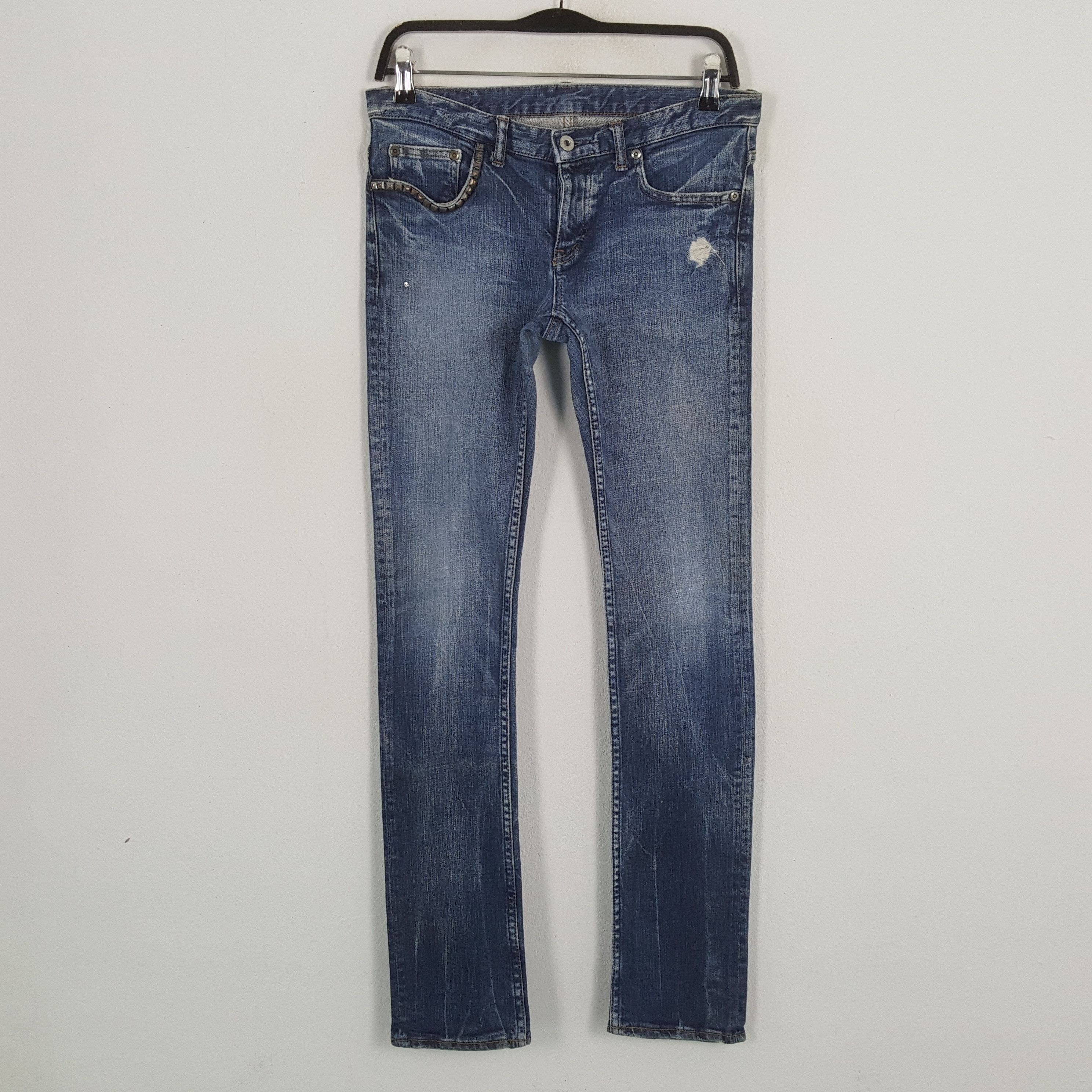Hysteric Glamour × Japanese Brand × Vintage HYSTERIC GLAMOUR Japanese Brand Streetwear Custom Art Jeans Size 30" / US 8 / IT 44 - 4 Thumbnail