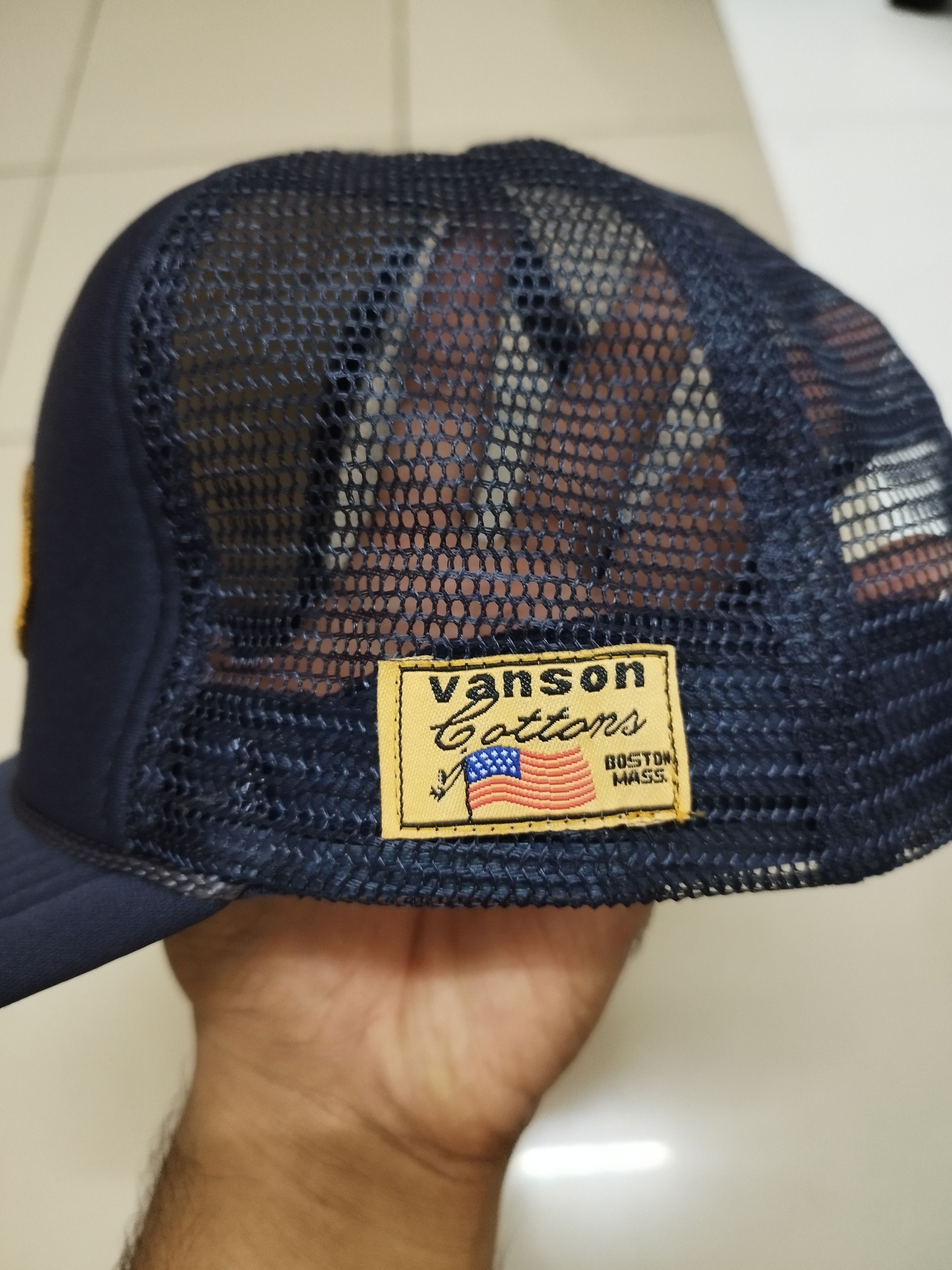 Vanson Leathers Vanson Leather Trucker Hat Size ONE SIZE - 4 Thumbnail