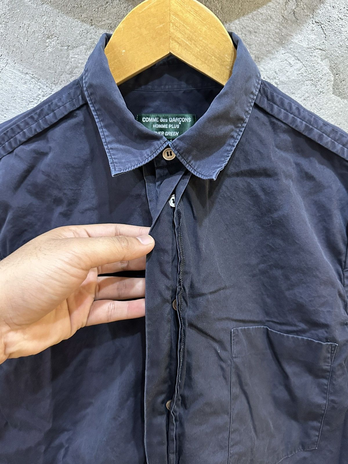 Comme des Garcons AW99 Comme Des Garcons Homme Plus Evergreen Ruffle Shirt Size US S / EU 44-46 / 1 - 17 Thumbnail