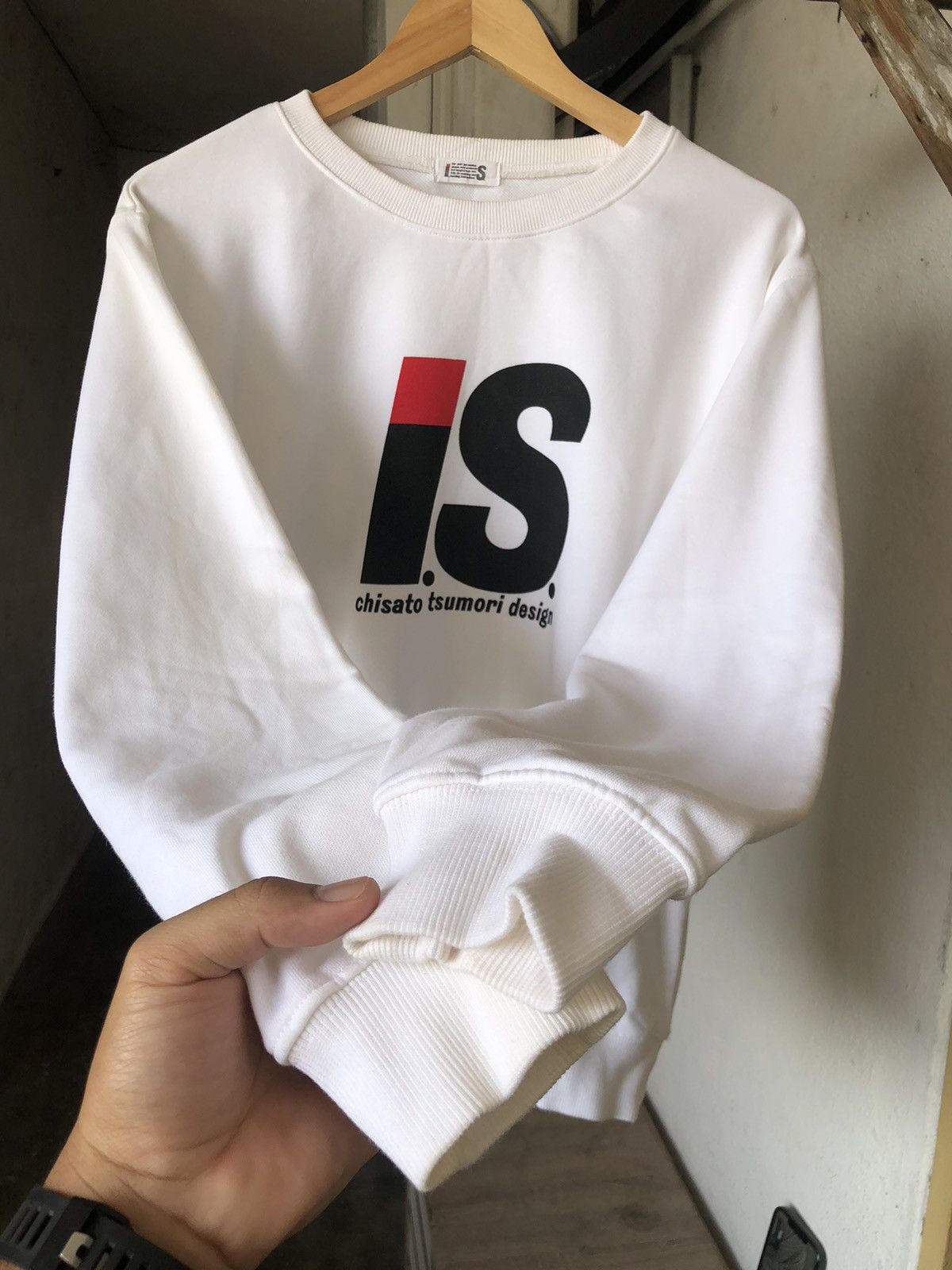 Issey Miyake Vintage Issey Miyake Econic I.S Logo Crewneck Sweater Size US M / EU 48-50 / 2 - 8 Thumbnail