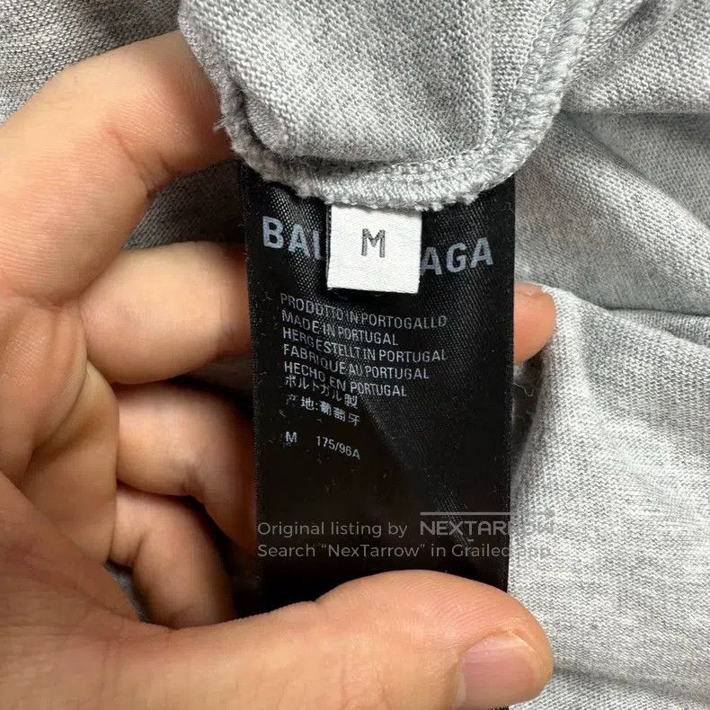 Balenciaga Balenciaga Grey Coca-Cola embroidered striped shirt faux t Size US M / EU 48-50 / 2 - 4 Thumbnail