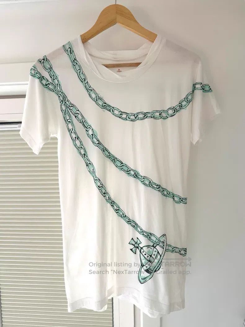 Vivienne Westwood Vivienne Westwood Chains Saturn short-sleeved T-shirt Size M / US 6-8 / IT 42-44 - 1 Thumbnail