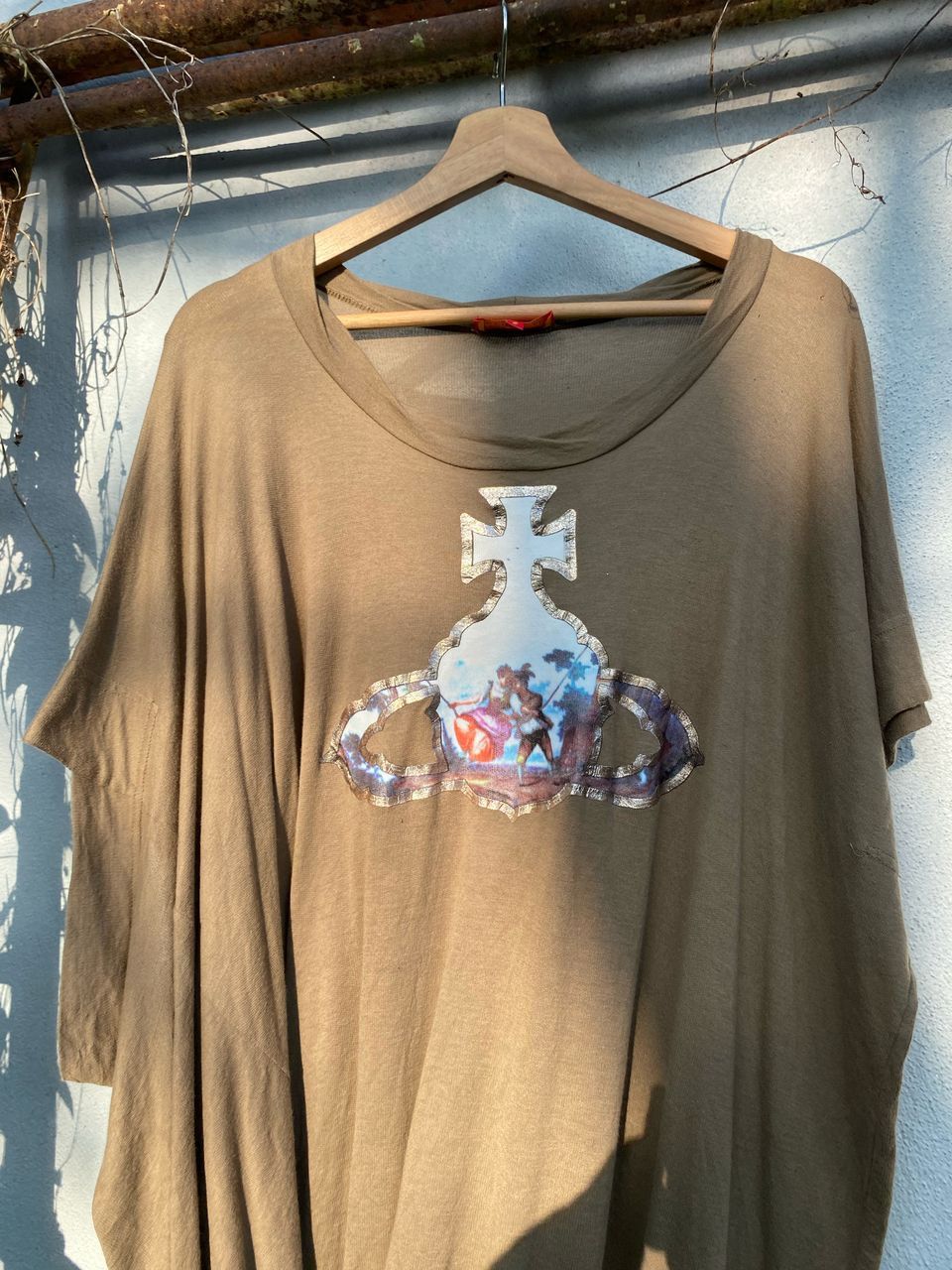 Vivienne Westwood Vivienne Westwood Iconic Logo Loose Oversized Dress Brown Size XS / US 0-2 / IT 36-38 - 2 Thumbnail
