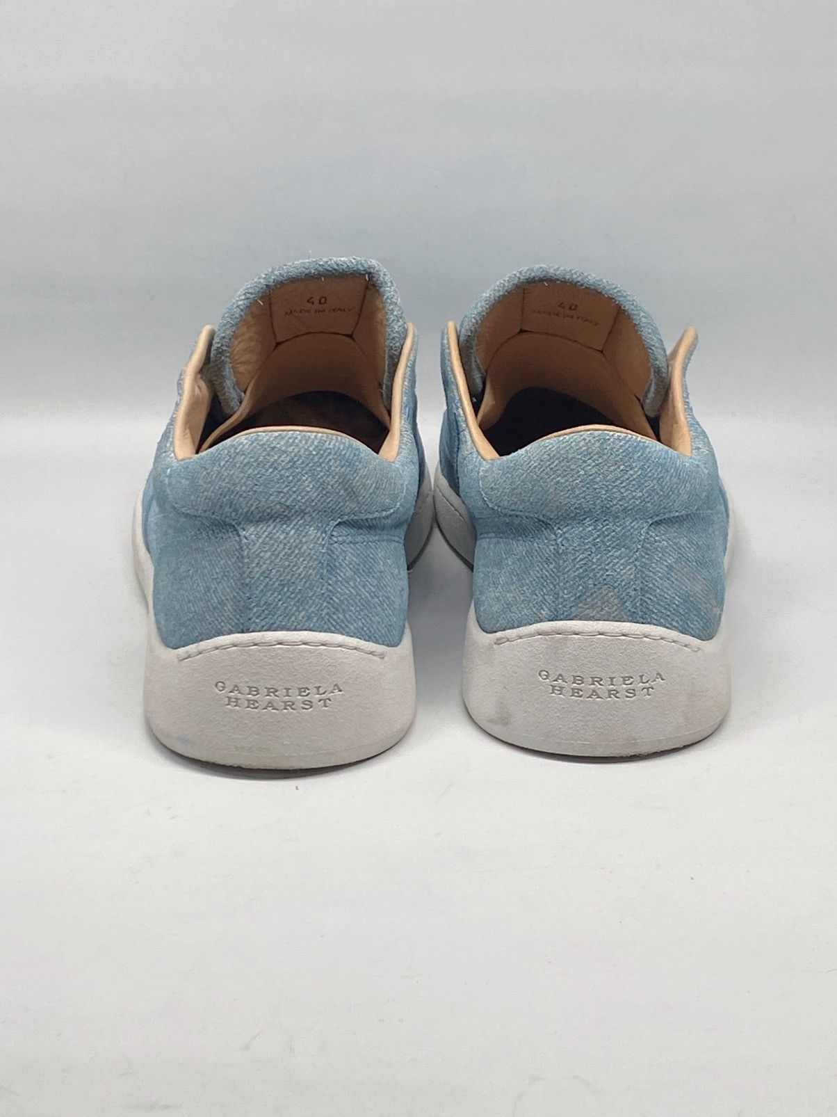 Gabriela Hearst Gabriela Hearst Ohio Slip-on Sneaker Suede Denim size 40 Size US 10 / IT 40 - 7 Thumbnail