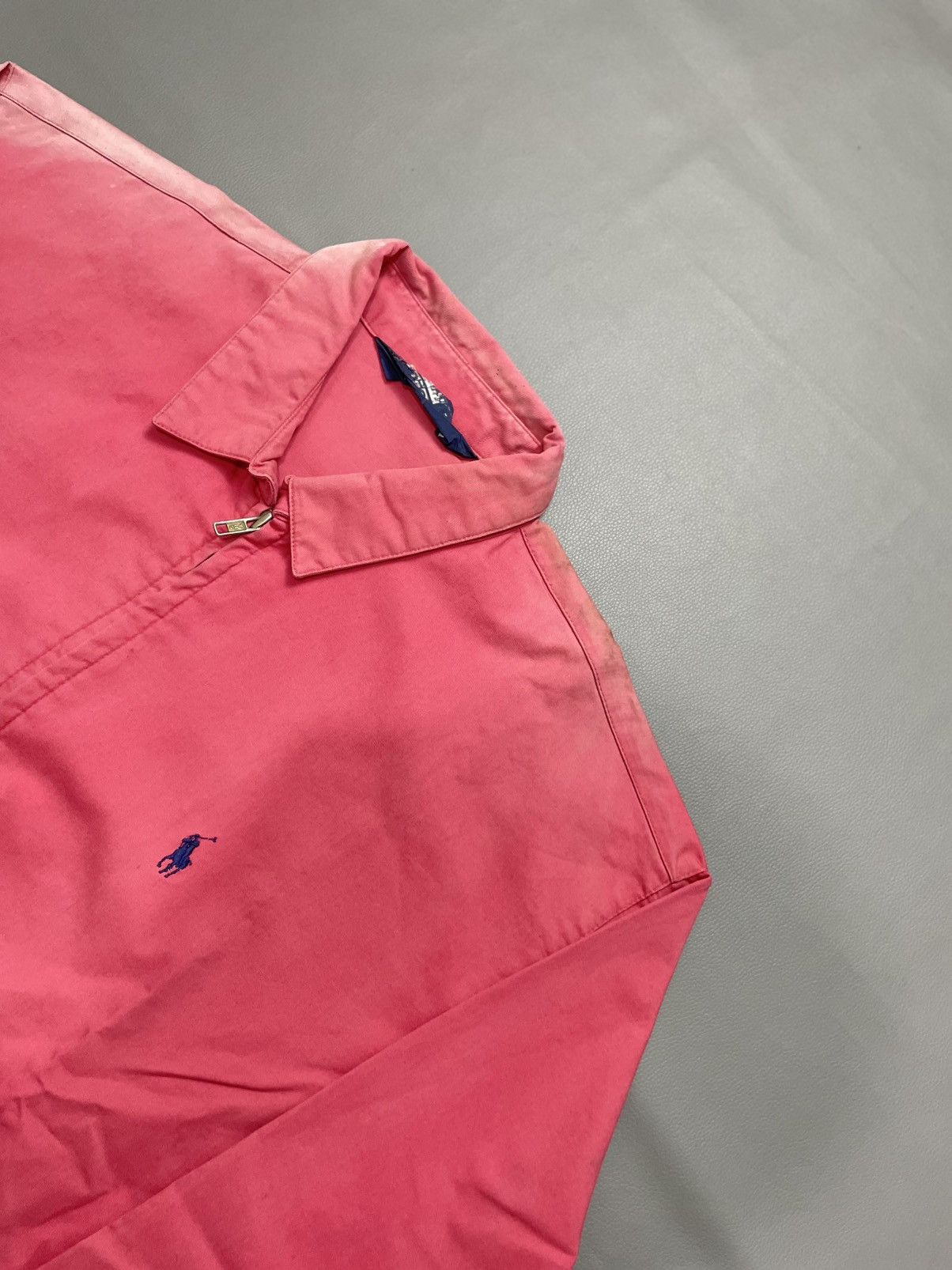 Polo Ralph Lauren Polo Distressed Harrington Jacket Sun Faded Size US L / EU 52-54 / 3 - 4 Thumbnail
