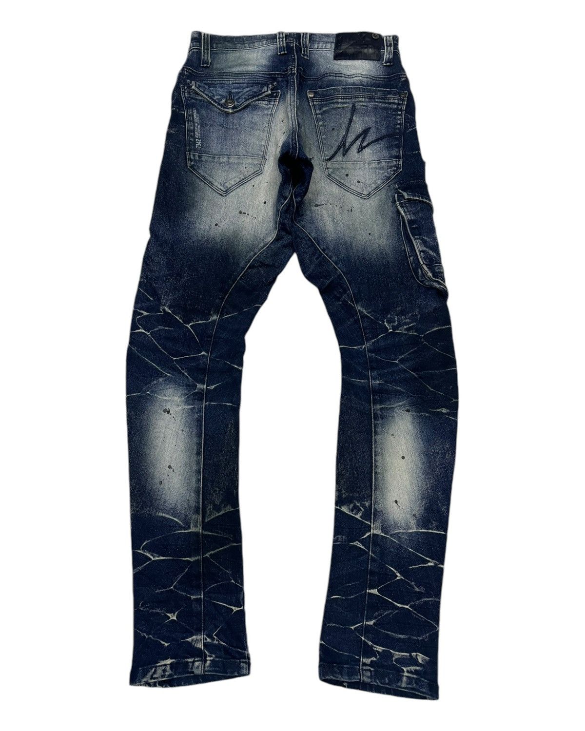 Kapital 🔥IZ FRONTIER CLAWMARK PAINTER WORK WEAR DISTRESS JEANS Size US 28 / EU 44 - 2 Thumbnail