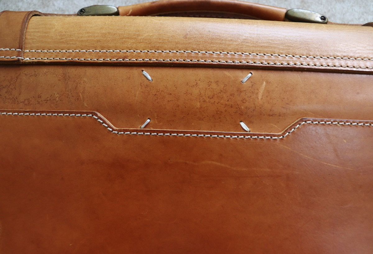 Maison Margiela Maison Martin Margiela Leather briefcase（Crazy Horse Hide） Size ONE SIZE - 5 Thumbnail