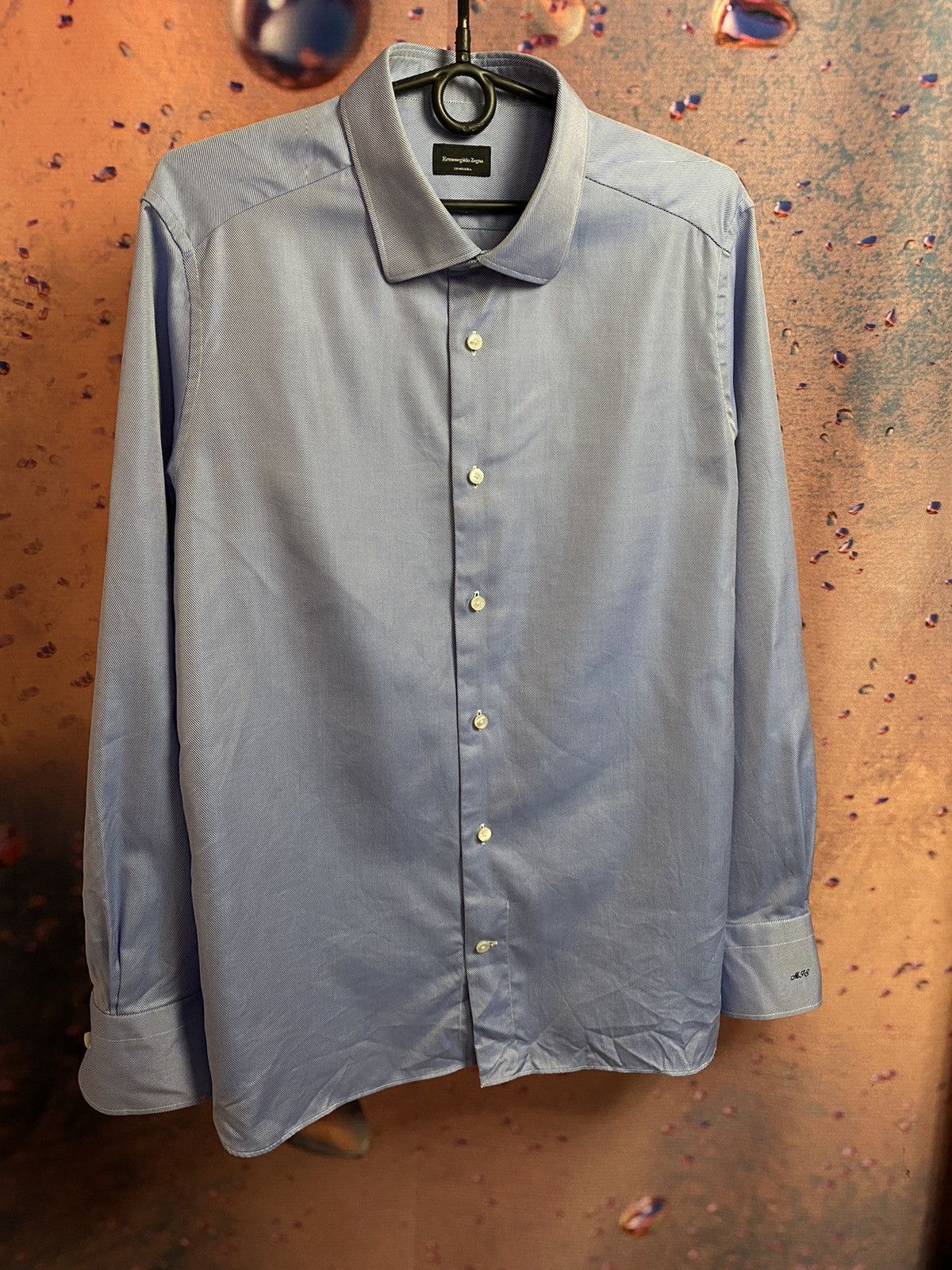 Designer Ermenegildo Zegna luxury designer shirt Size US M / EU 48-50 / 2 - 1 Thumbnail