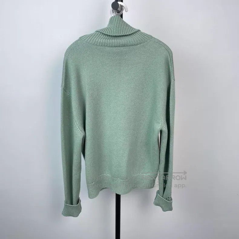 Hermes Hermes Cashmere Sweater, Light Green Size M / US 6-8 / IT 42-44 - 2 Thumbnail