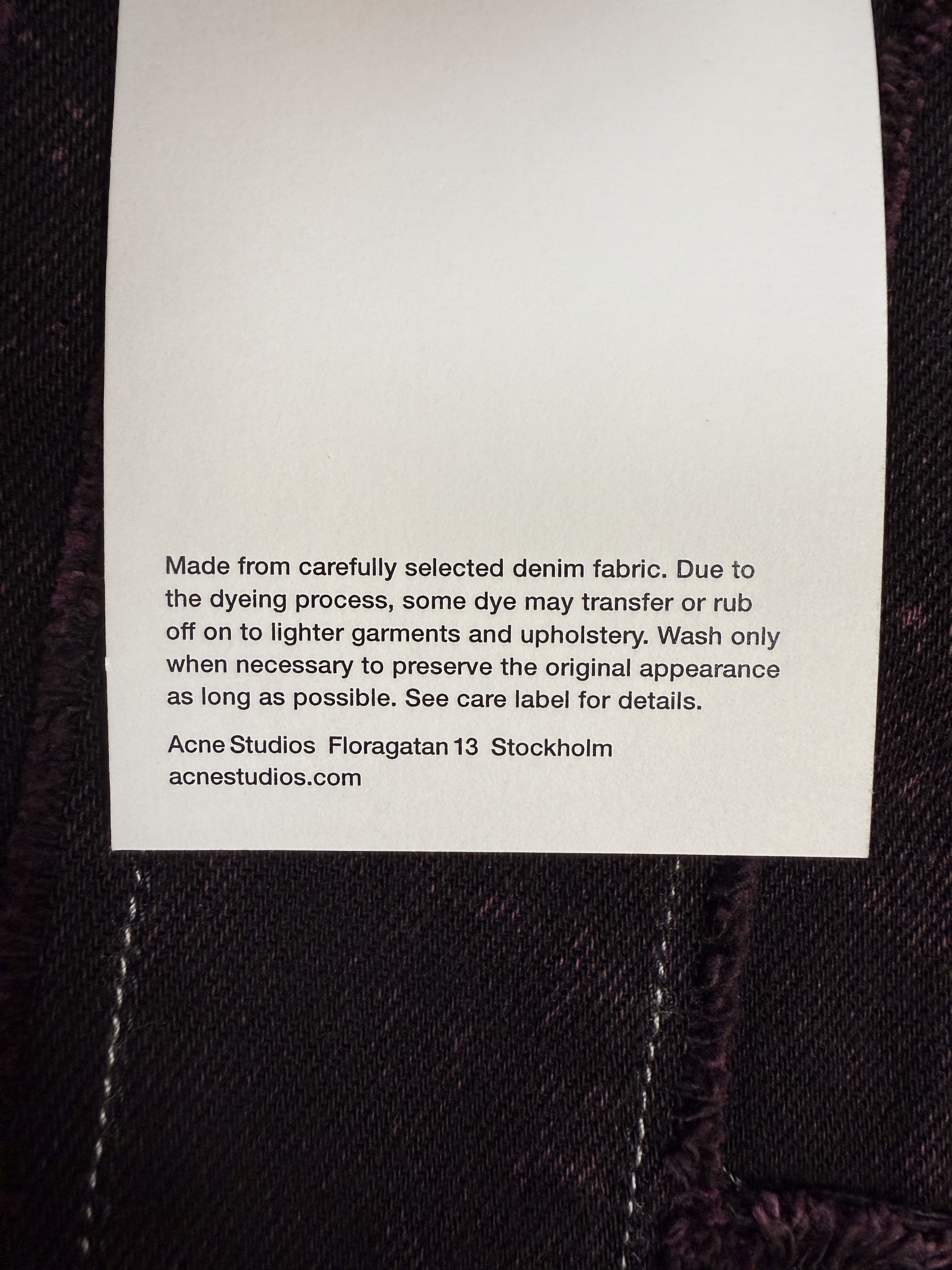 Acne Studios $950 Acne Studios Loose Fit Distressed Striped Jeans Size 27" / US 4 / IT 40 - 12 Thumbnail