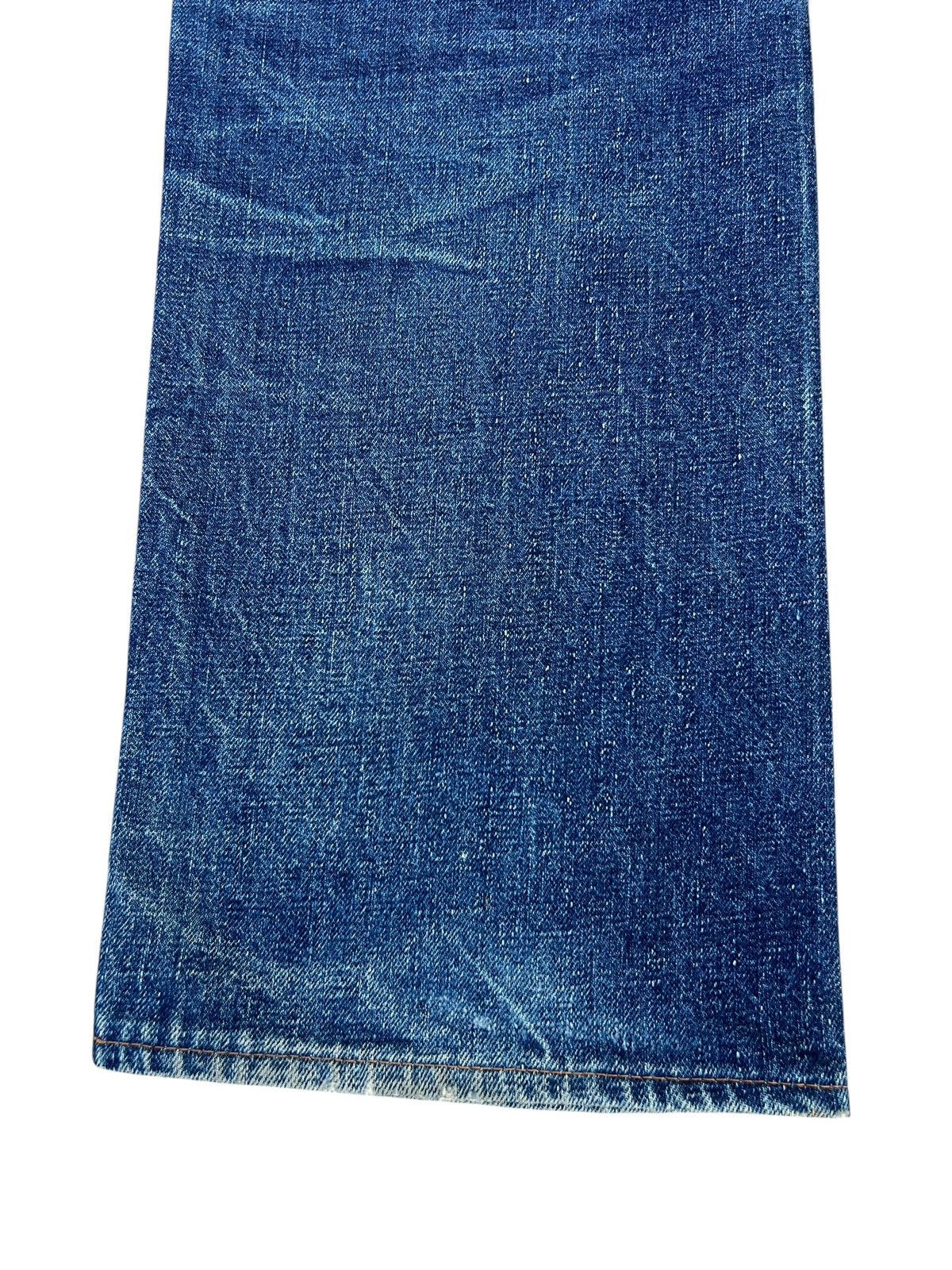 Denime Vintage 90s DENIME Japan Leather Patch Denim Selvedge Jeans Size US 29 - 21 Thumbnail
