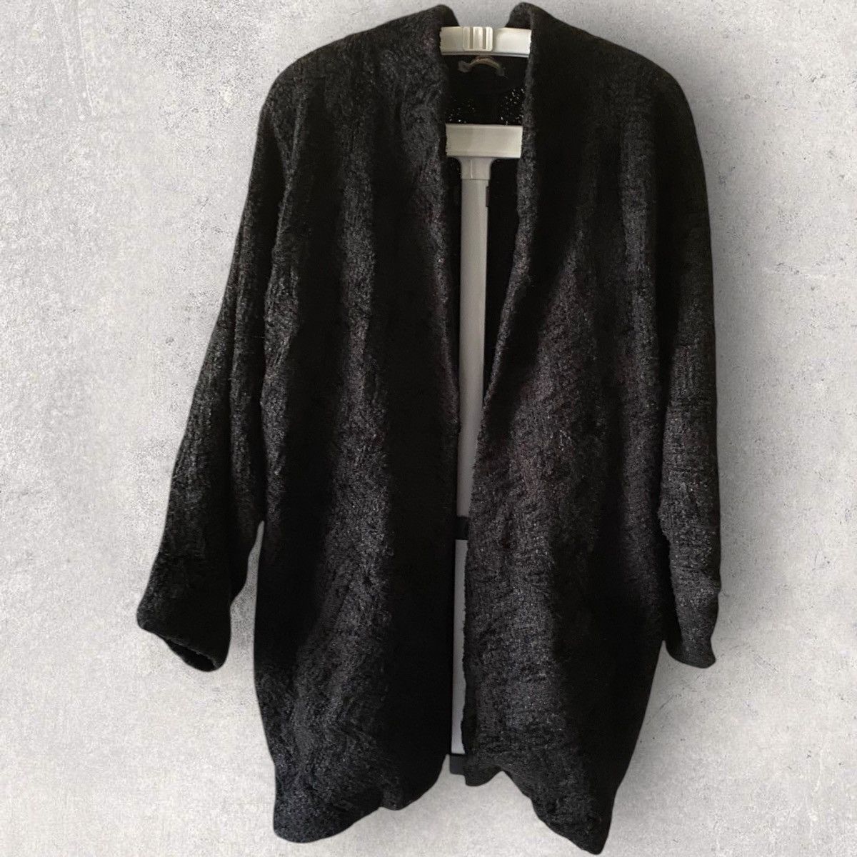 Issey Miyake Vintage 80’s Wool Blend Kimono Jacket Size US M / EU 48-50 / 2 - 1 Thumbnail