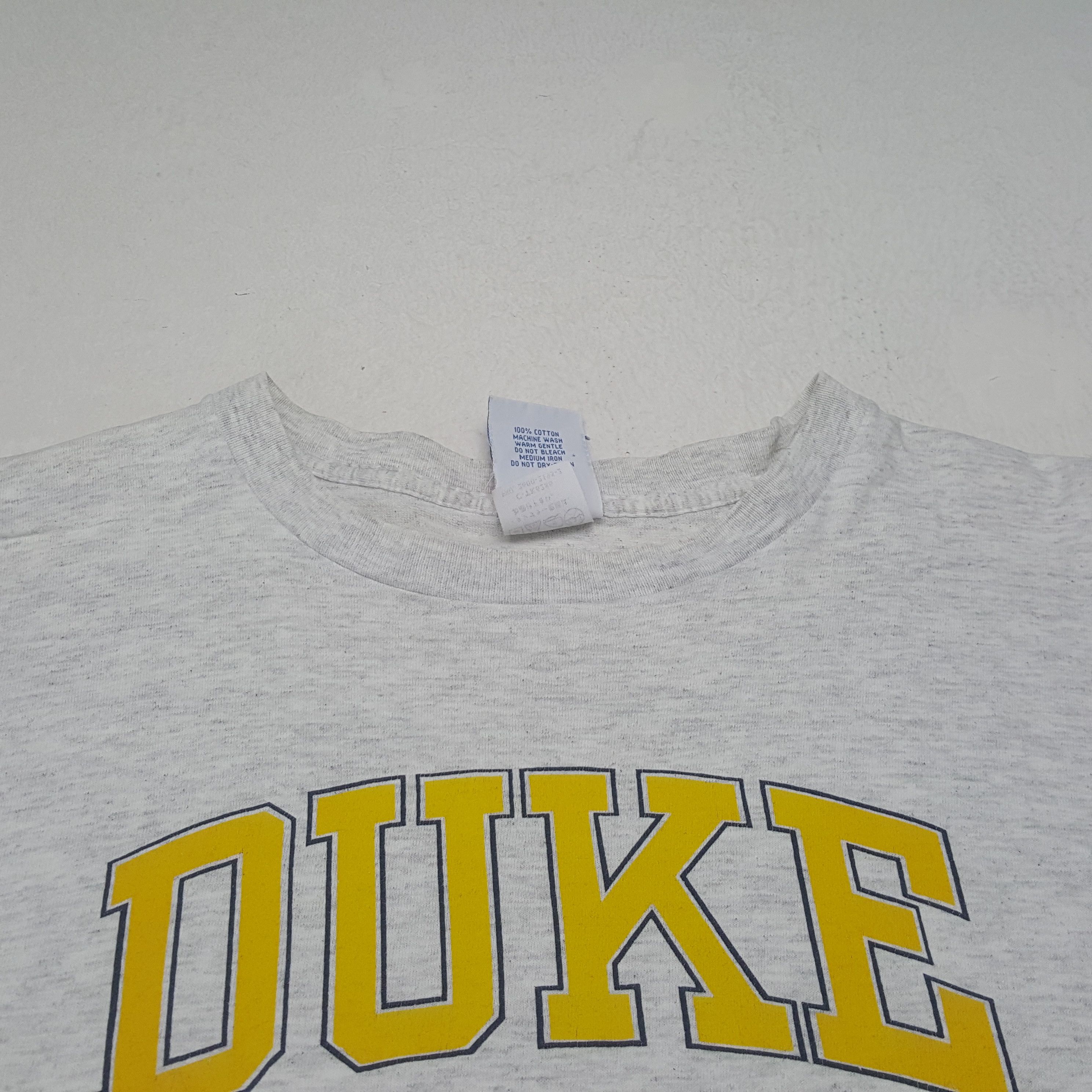Vintage DUKE University Vintage Tshirt C285N10 Size US L / EU 52-54 / 3 - 4 Thumbnail
