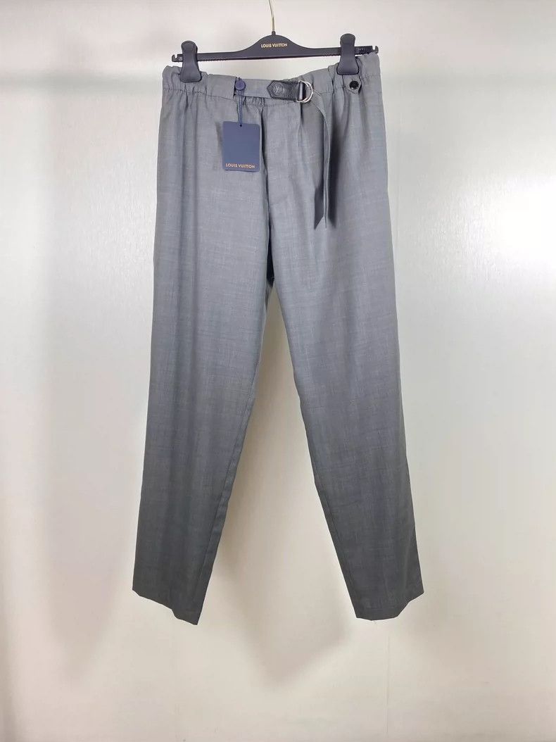 Louis Vuitton Straight-leg trousers with waistband pants