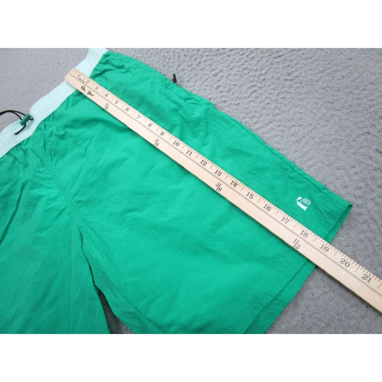Bonobos Bonobos Fielder Shorts Mens Small Green Nylon 9 Inch Inseam Drawstring Quick Dry Pockets Size US 29 - 4 Thumbnail