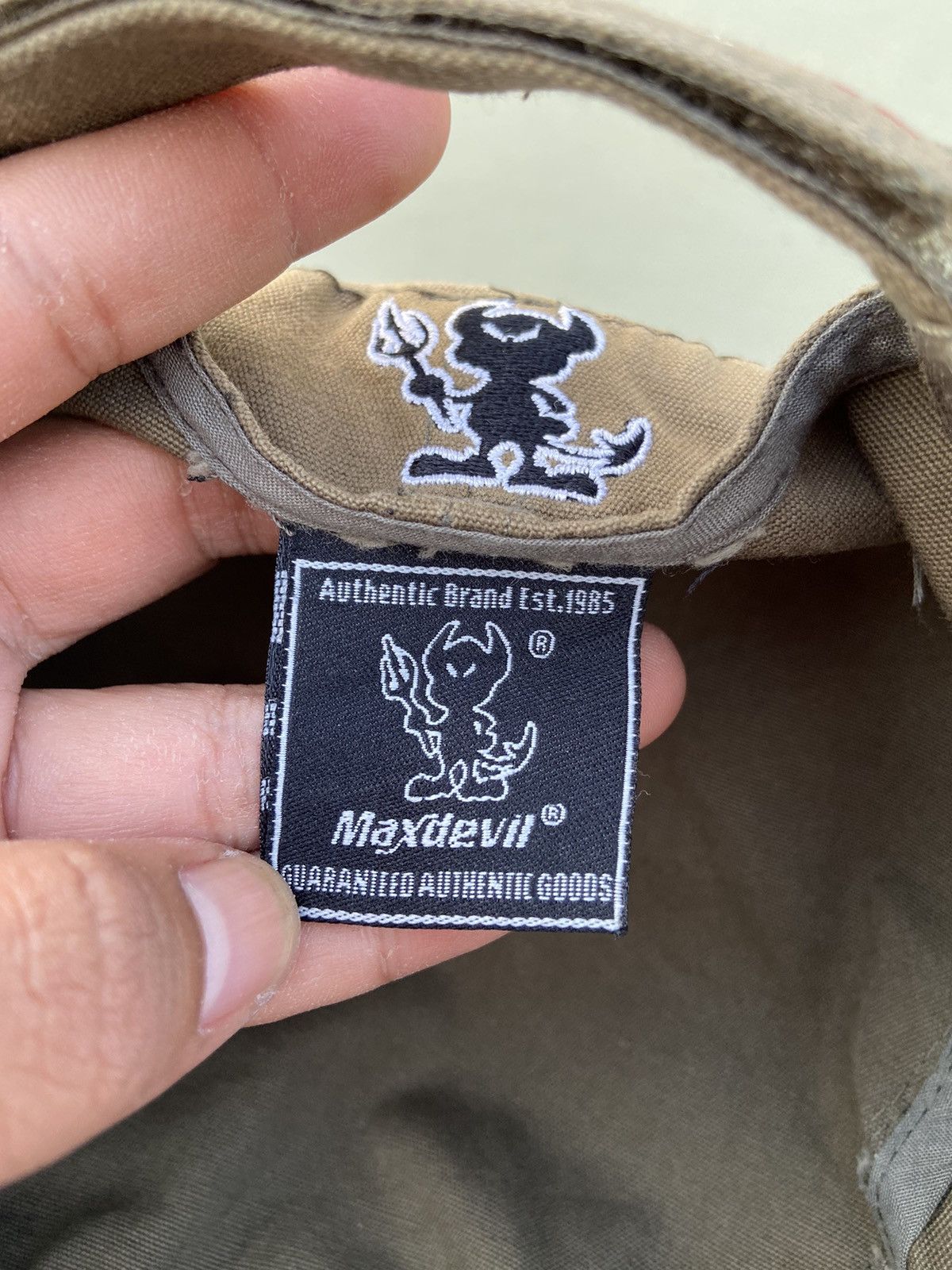 If Six Was Nine 2000s max devil cattivo ifsix patrol hat fadding washed Size ONE SIZE - 8 Thumbnail