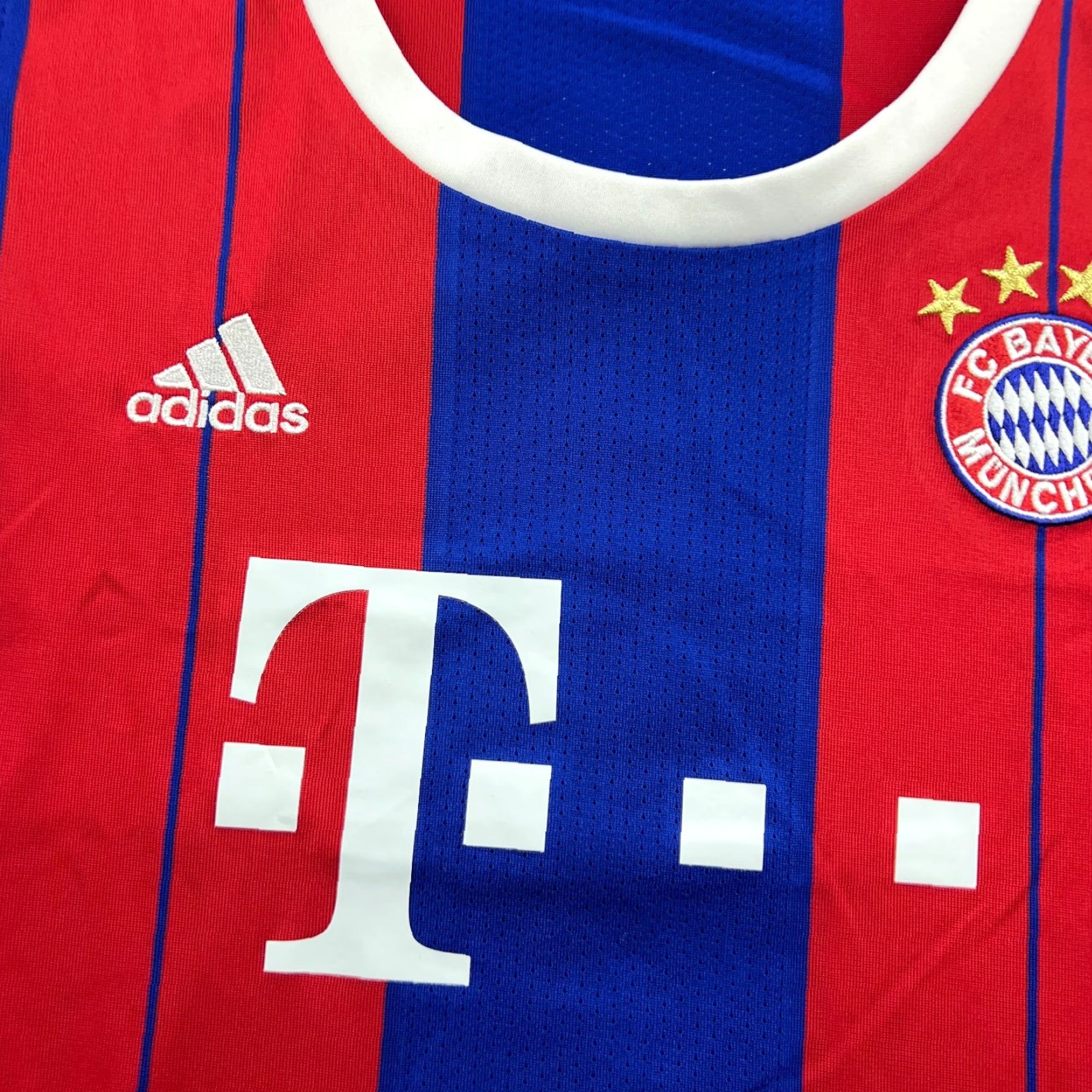Adidas adidas Bayern Munich 2014 2015 Home Xabi Alonso #3 Football Jersey Womens L Multicolor Short Sleeve Jersey Womens Large Adidas Size L / US 10 / IT 46 - 5 Thumbnail