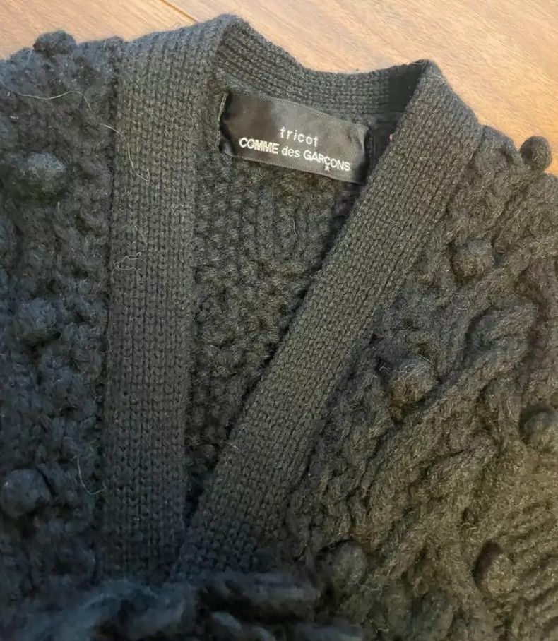 Comme des Garcons Comme Des Garcons Black Knit Vest Size M / US 6-8 / IT 42-44 - 4 Thumbnail