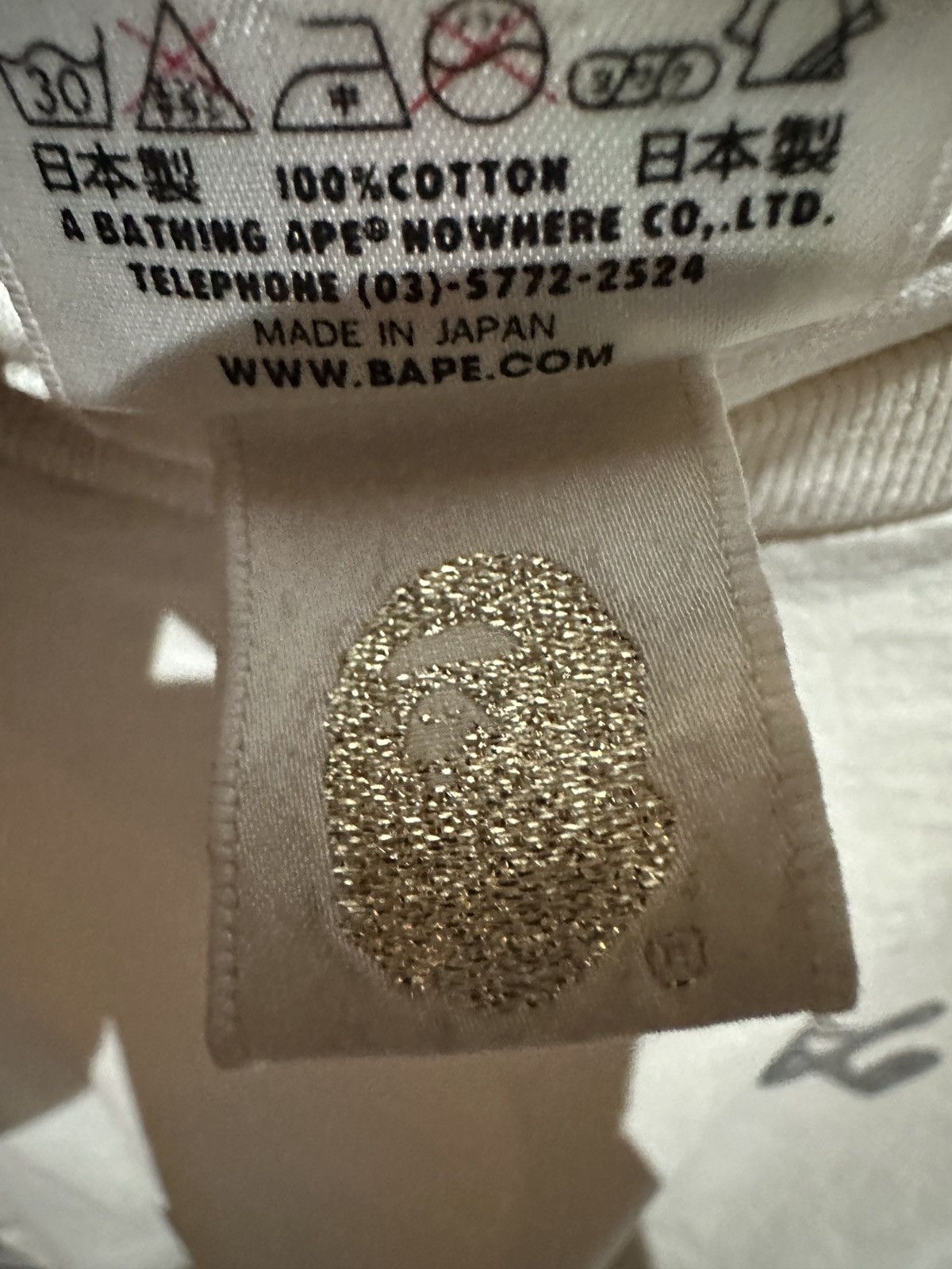 Bape Bape x Neighborhood Tee Size US L / EU 52-54 / 3 - 9 Thumbnail