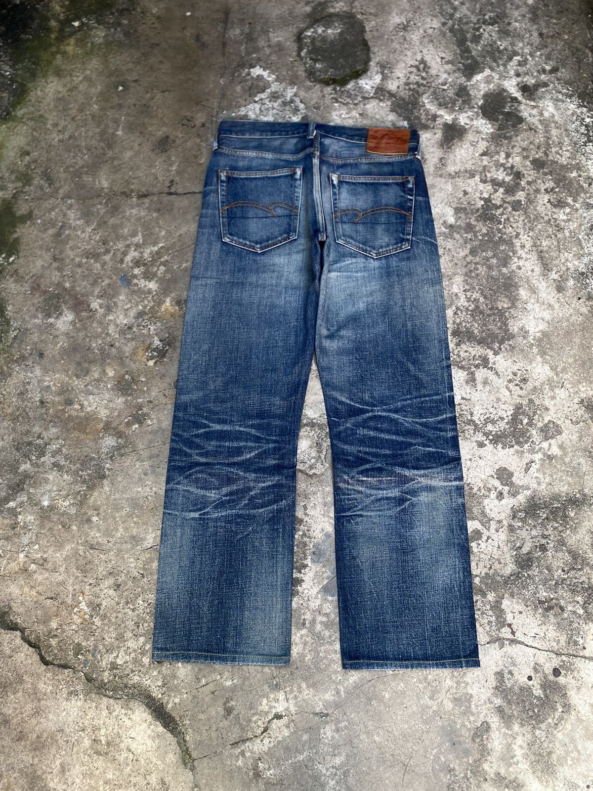 Studio D'Artisan Distressed Studio D’Artisan Straight Japan Denim Pants Size US 31 - 2 Thumbnail
