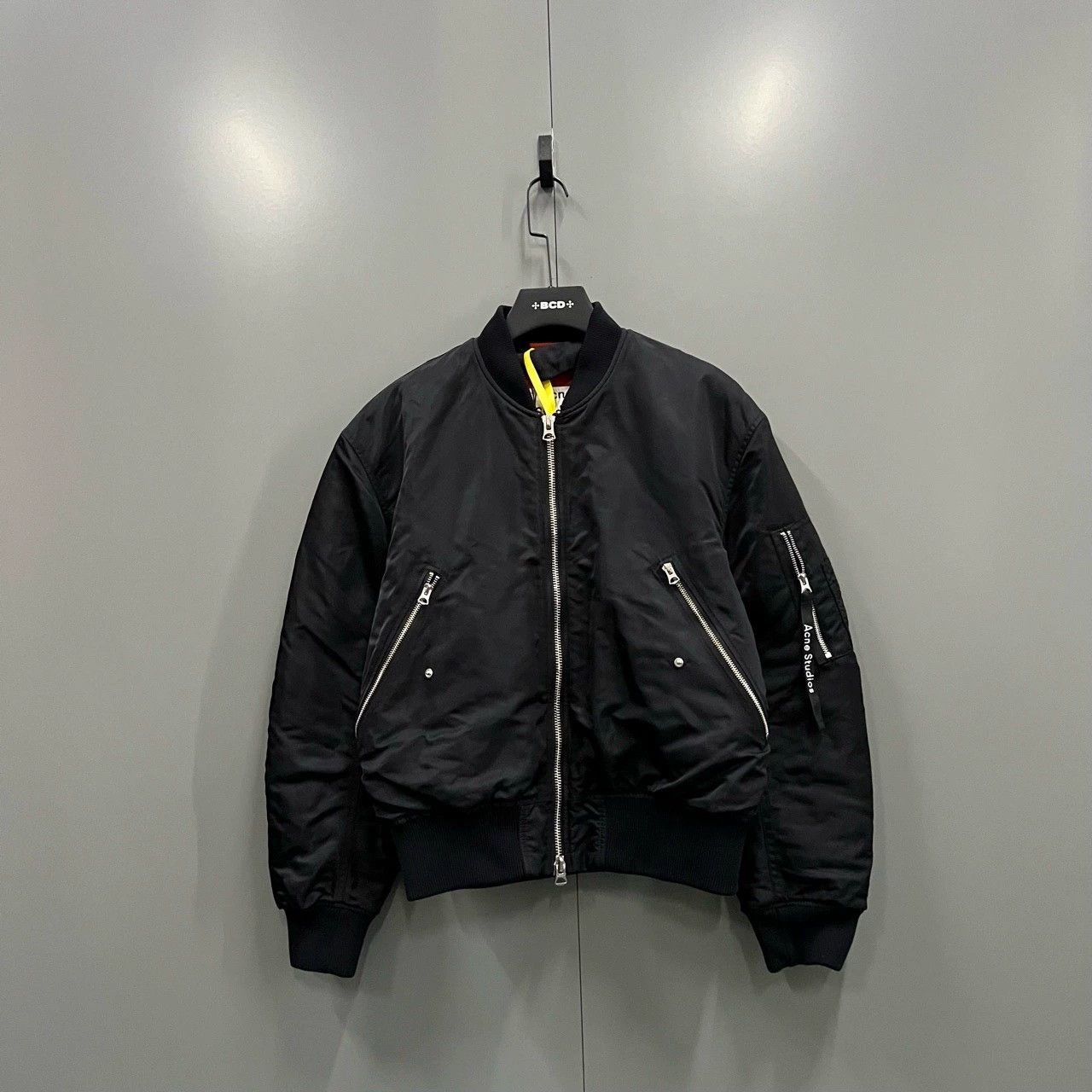 Acne Studios black bomber jacket by Acne Studios Size US M / EU 48-50 / 2 - 1 Thumbnail