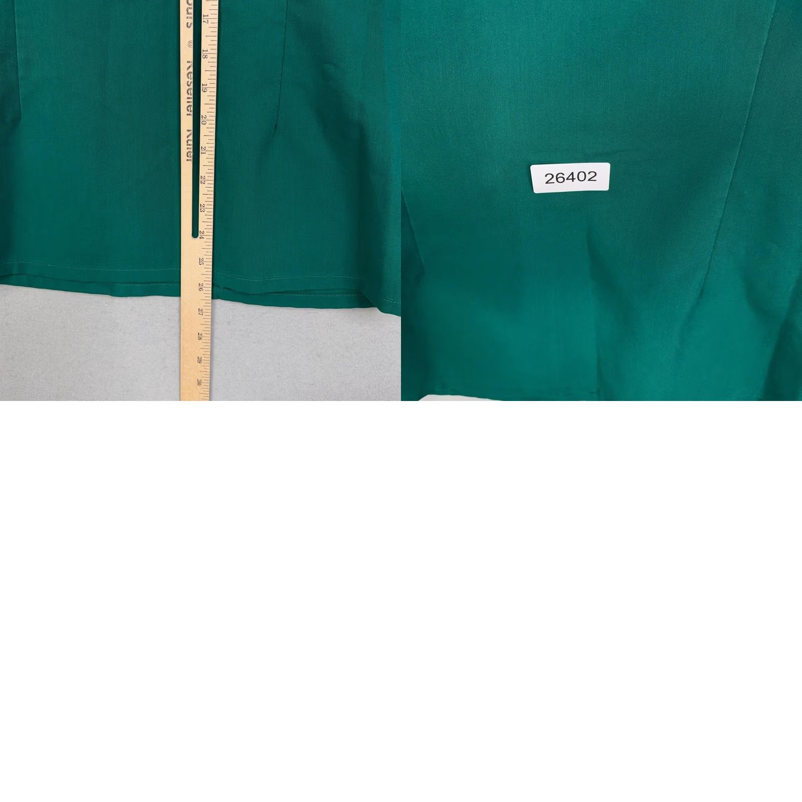 Vintage FIGS Shirt Womens Small Green Technical Collection V Neck Scrub Top Pockets Size S / US 4 / IT 40 - 8 Thumbnail